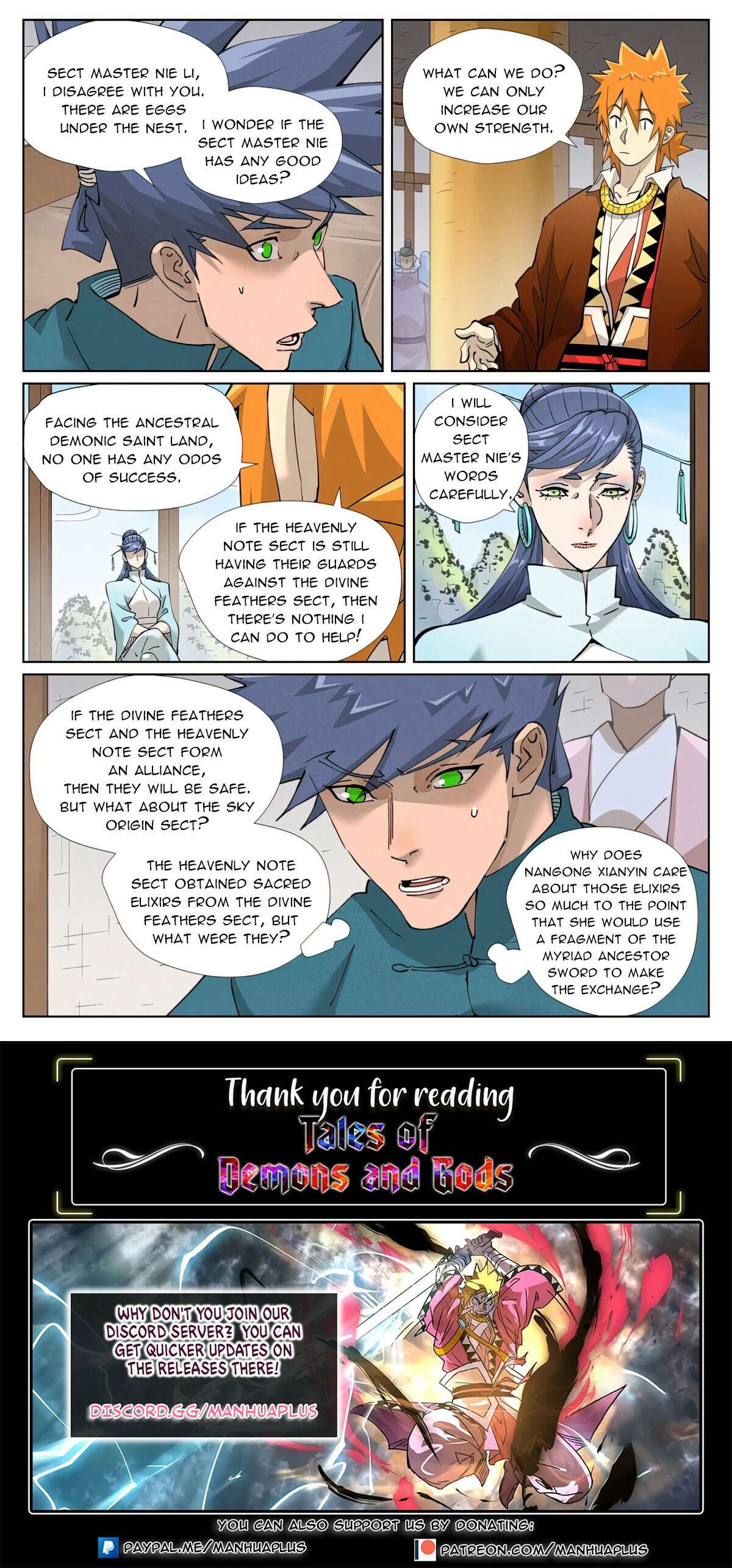 Tales of Demons and Gods chapter 435.6 page 10