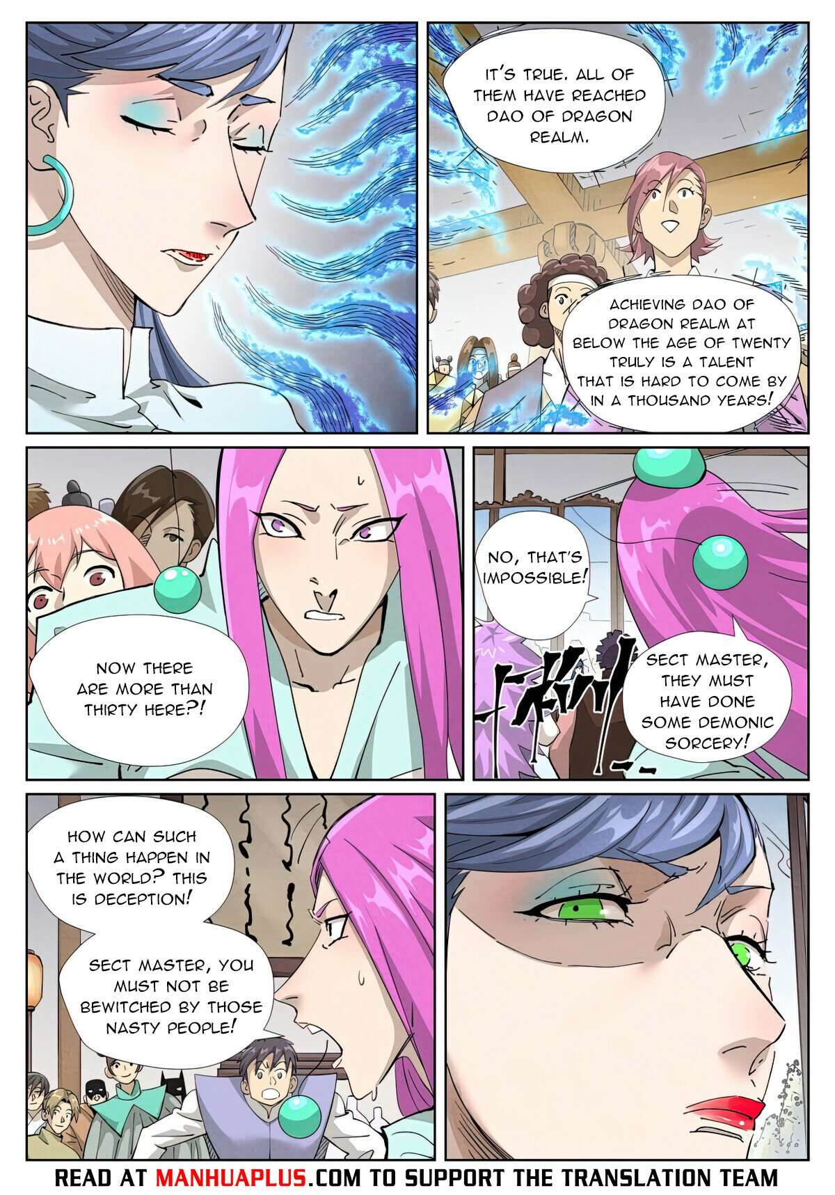 Tales of Demons and Gods chapter 435.6 page 4