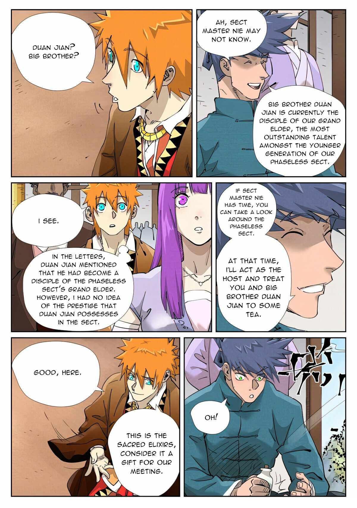 Tales of Demons and Gods chapter 436.1 page 7