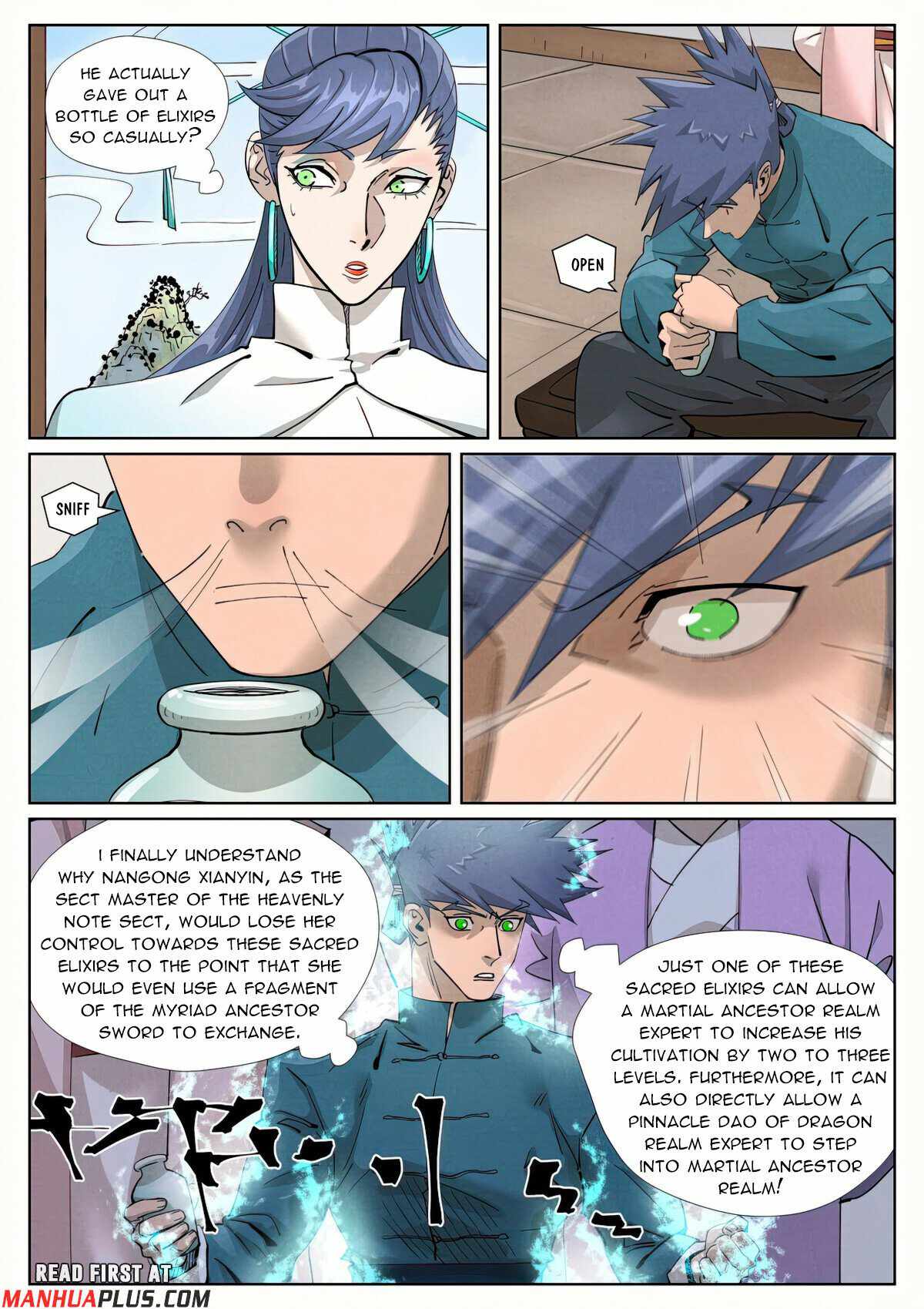 Tales of Demons and Gods chapter 436.1 page 8