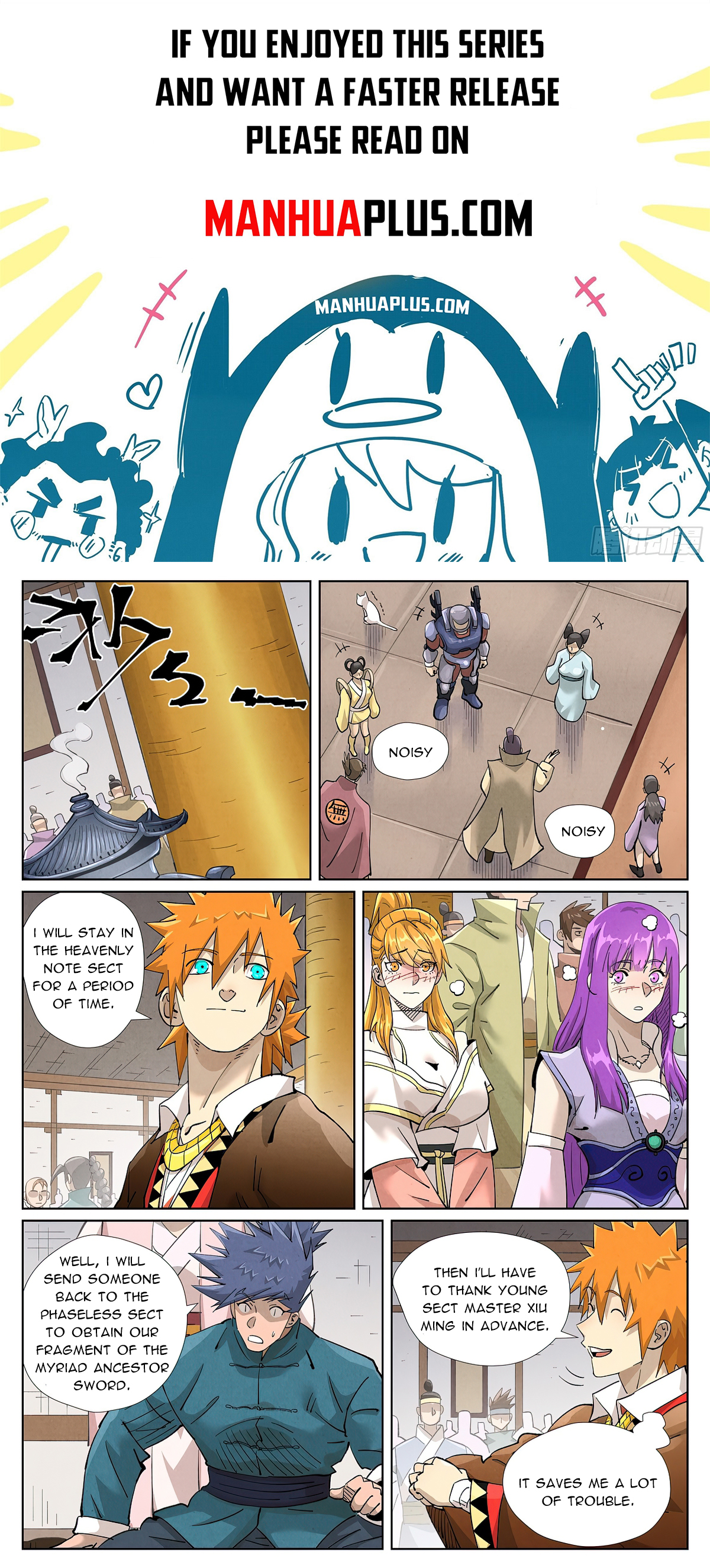 Tales of Demons and Gods chapter 436.6 page 1