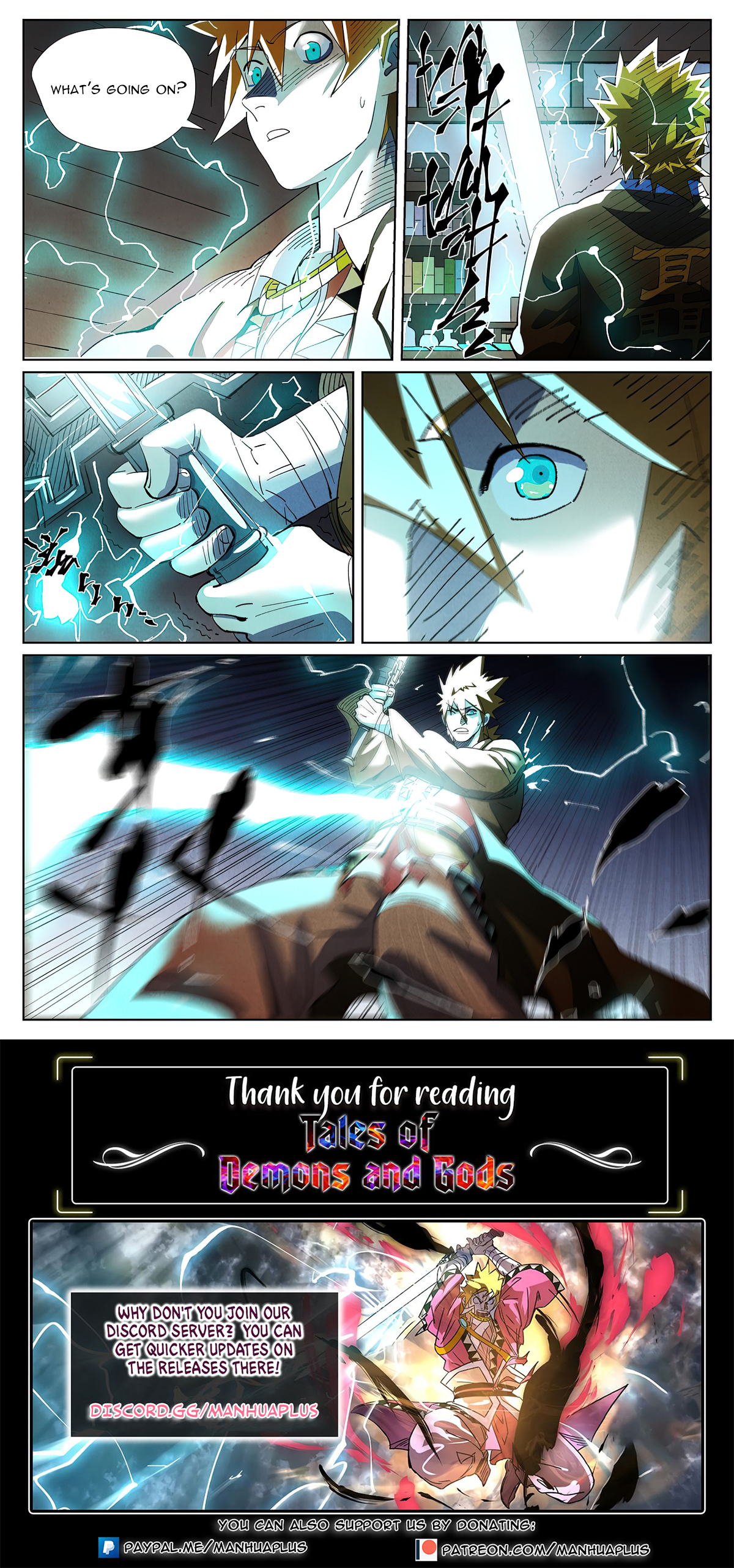 Tales of Demons and Gods chapter 436.6 page 9