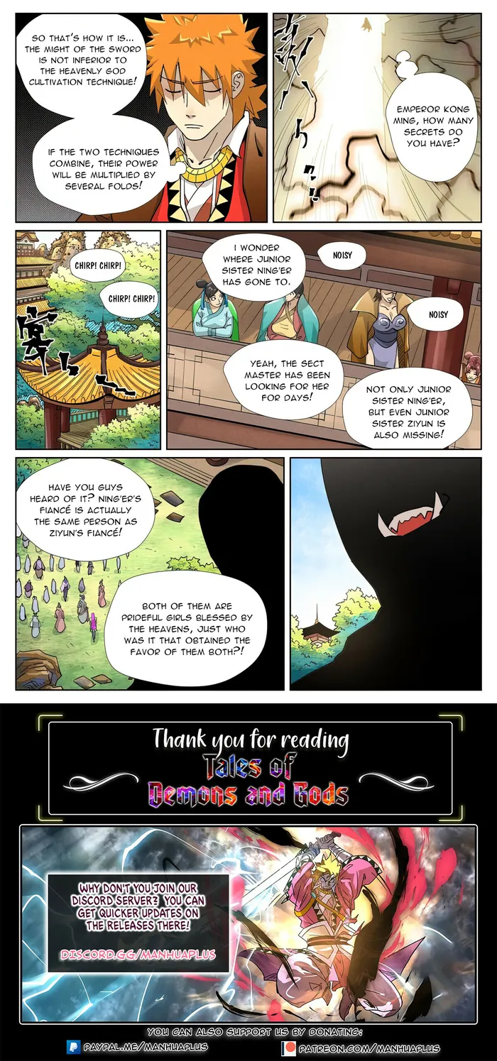 Tales of Demons and Gods chapter 437.6 page 10