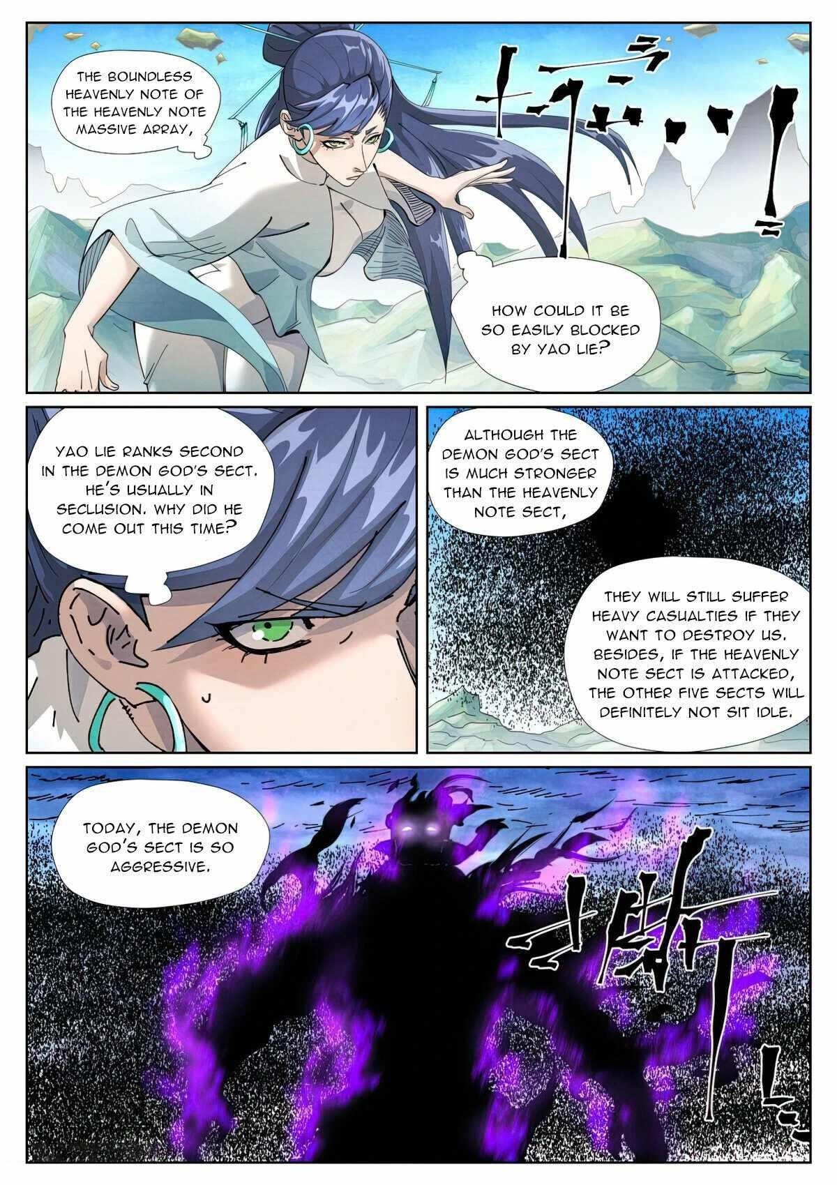 Tales of Demons and Gods chapter 439.1 page 1