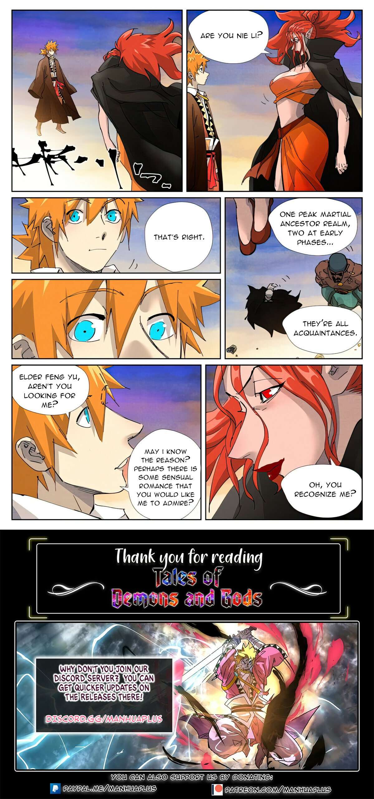 Tales of Demons and Gods chapter 439.6 page 10