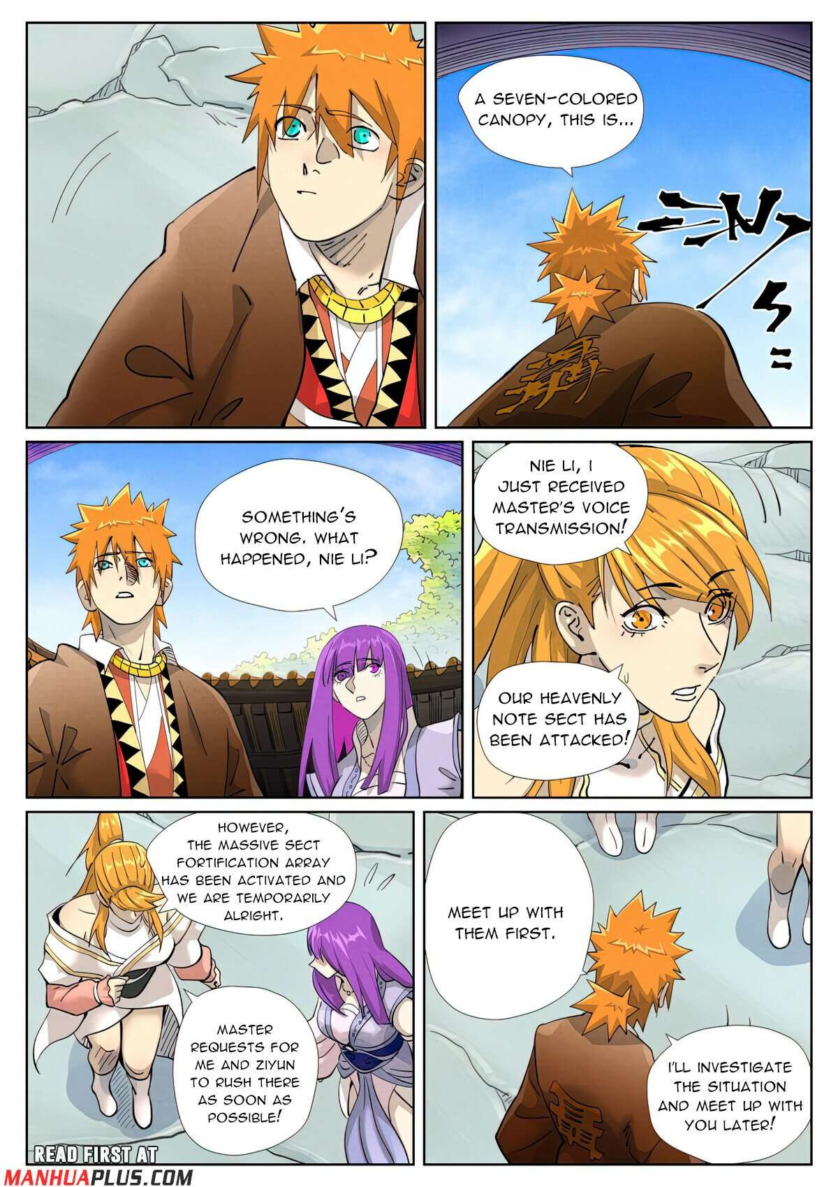 Tales of Demons and Gods chapter 439.6 page 3