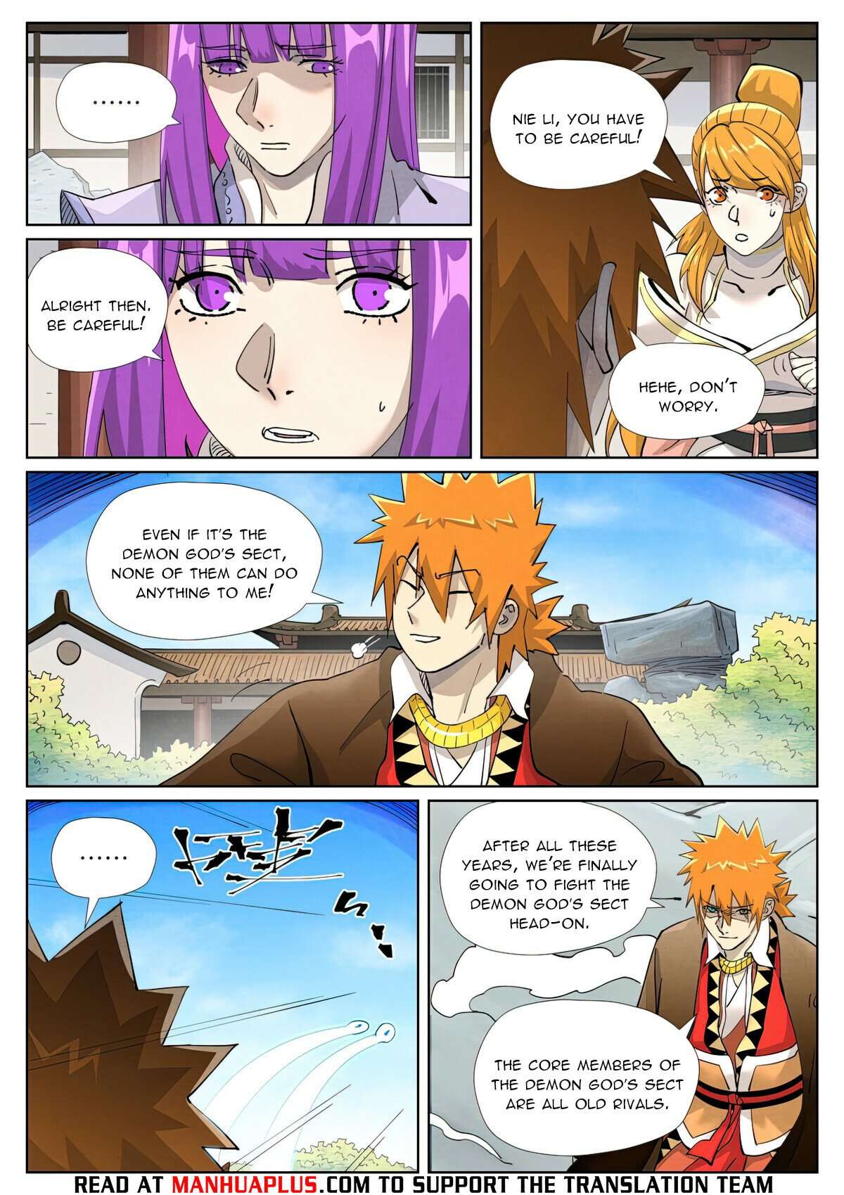 Tales of Demons and Gods chapter 439.6 page 4