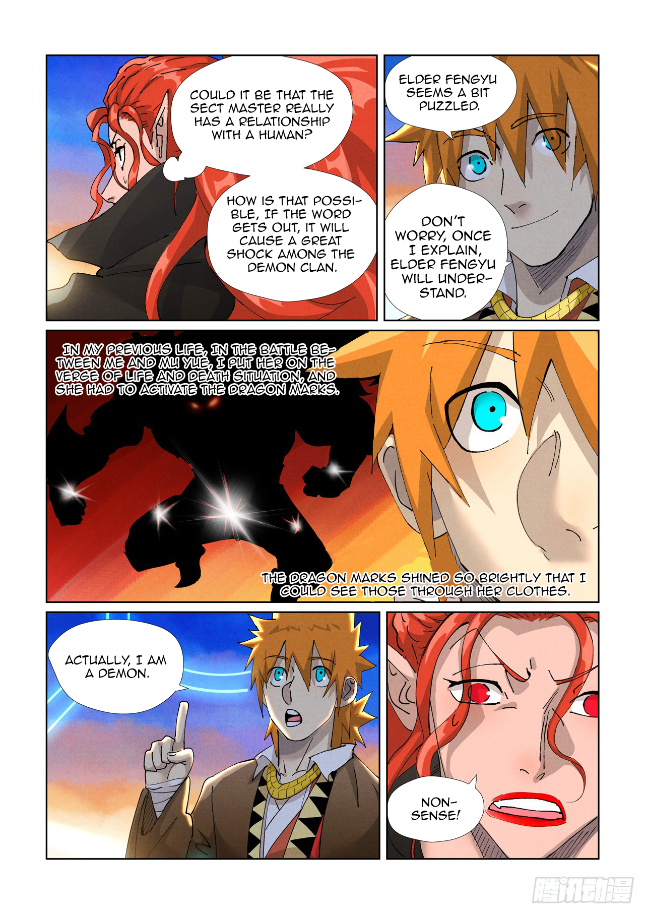 Tales of Demons and Gods chapter 440.5 page 8