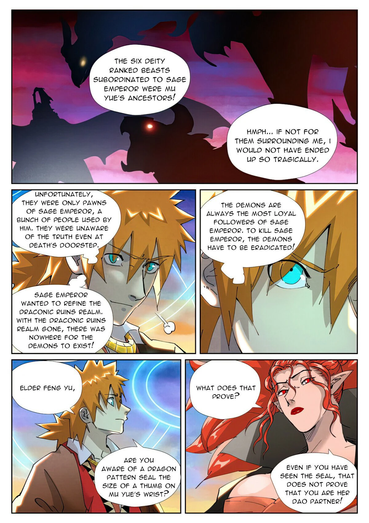 Tales of Demons and Gods chapter 440.6 page 5