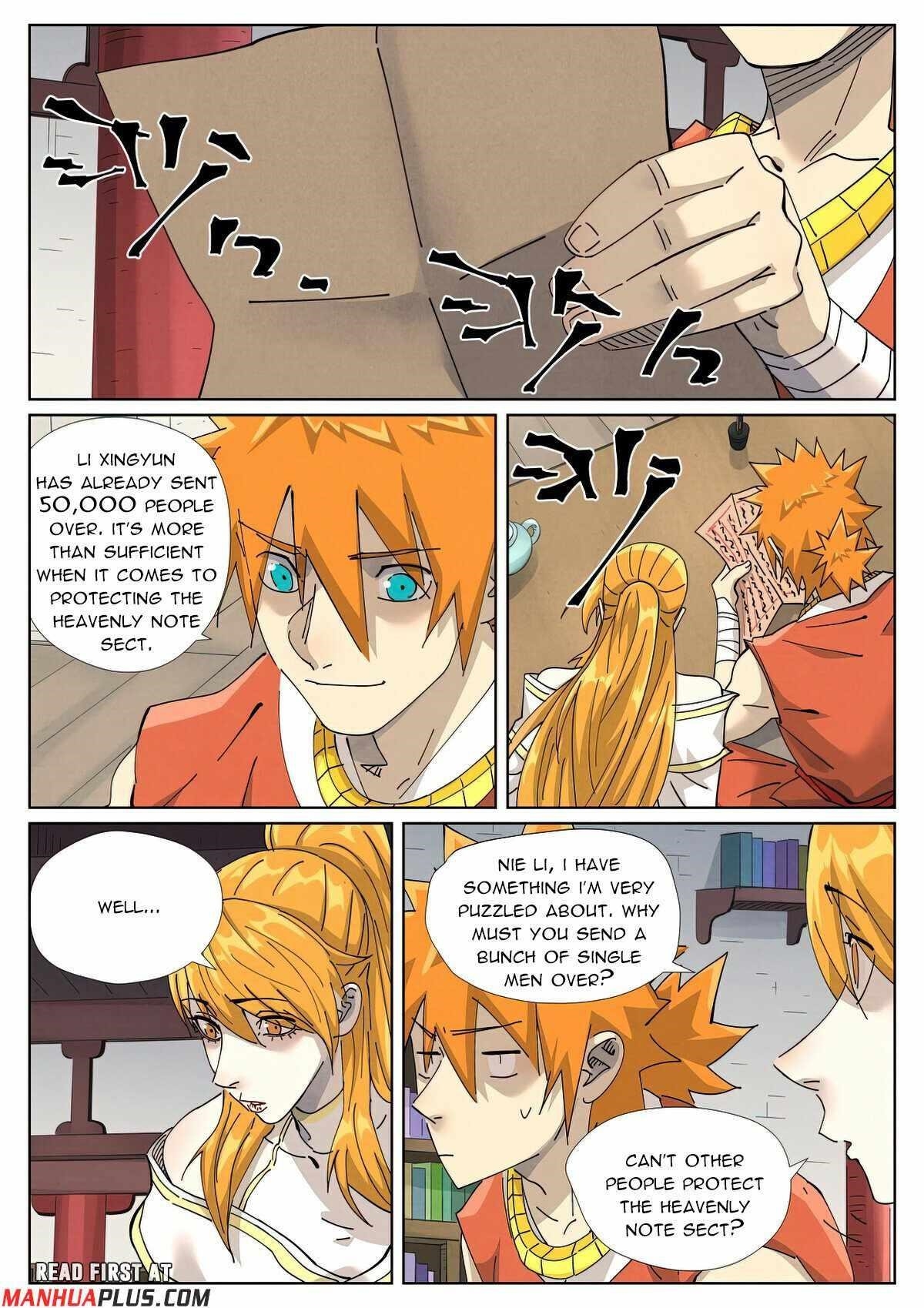 Tales of Demons and Gods chapter 443.5 page 8