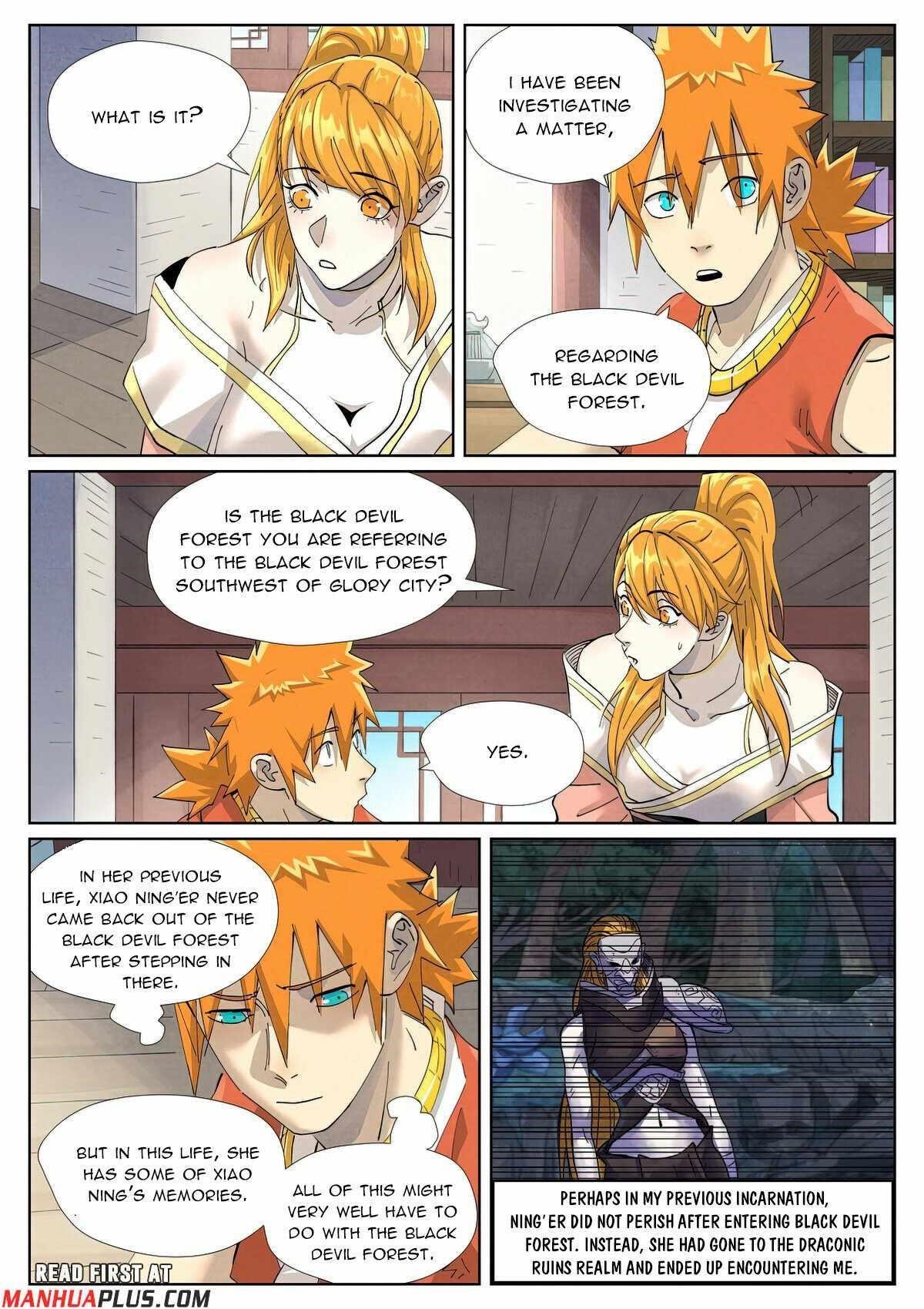 Tales of Demons and Gods chapter 444.1 page 1