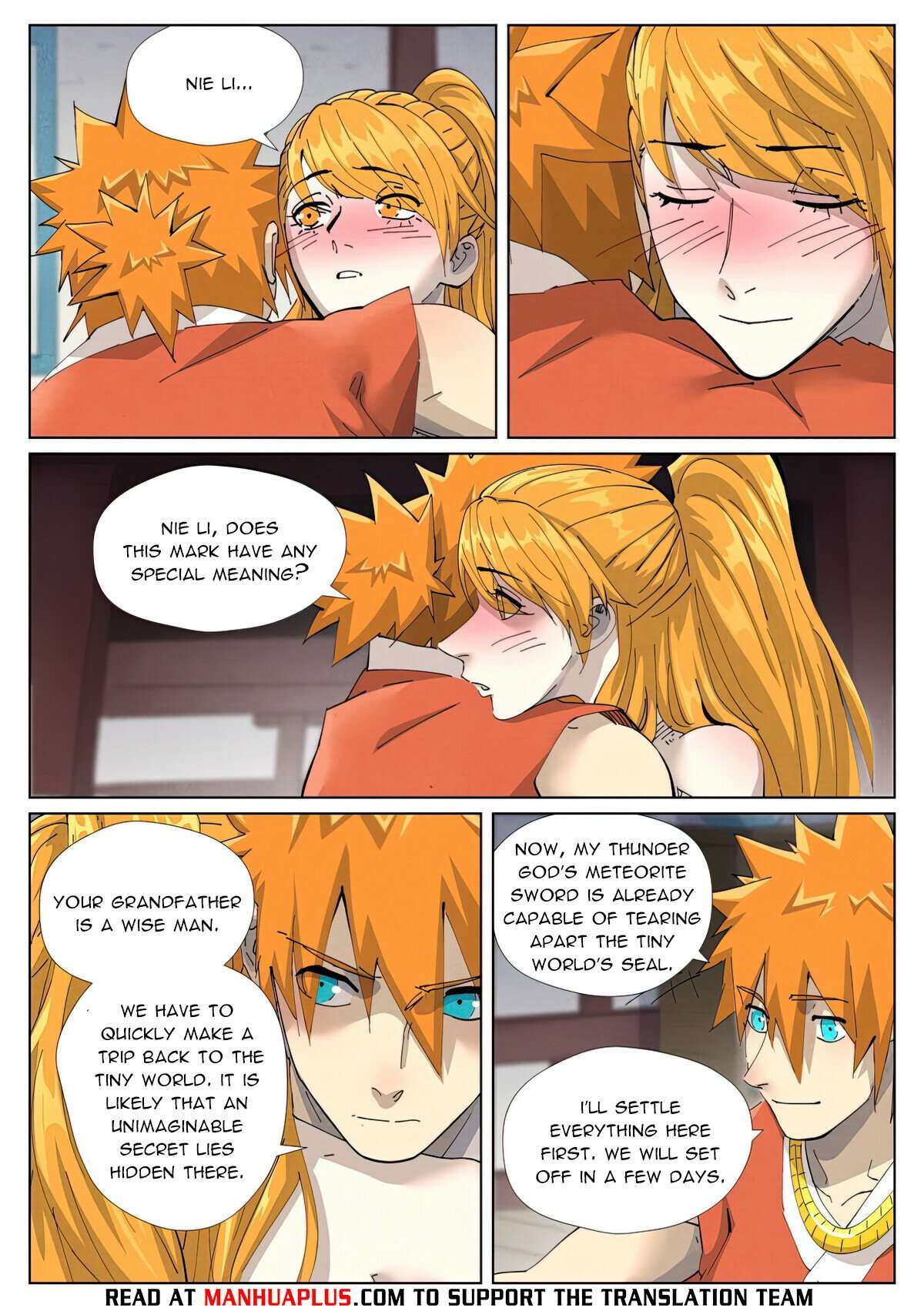 Tales of Demons and Gods chapter 444.6 page 7