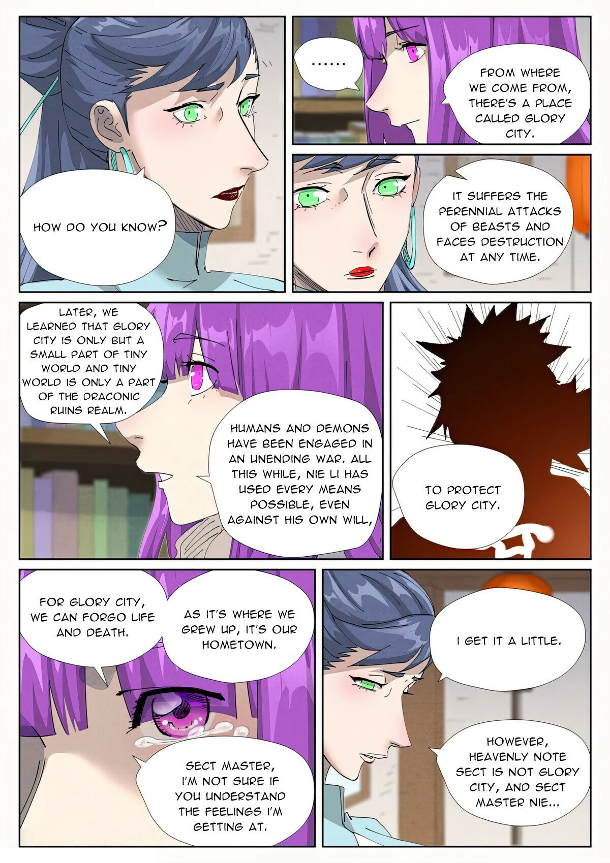 Tales of Demons and Gods chapter 445.6 page 8