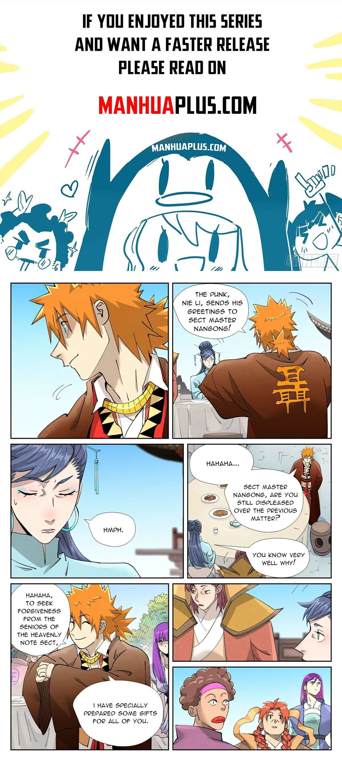 Tales of Demons and Gods chapter 446.6 page 1