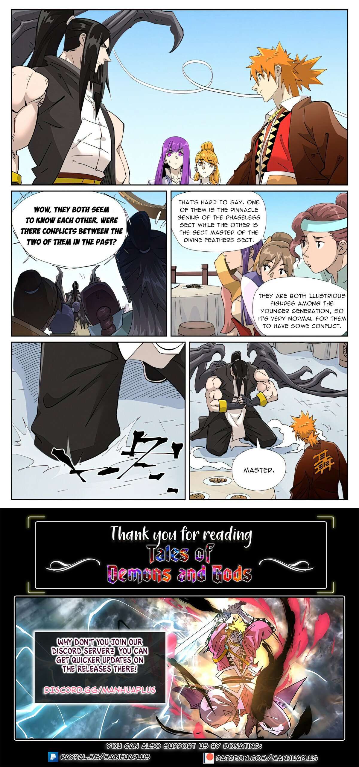 Tales of Demons and Gods chapter 446.6 page 9