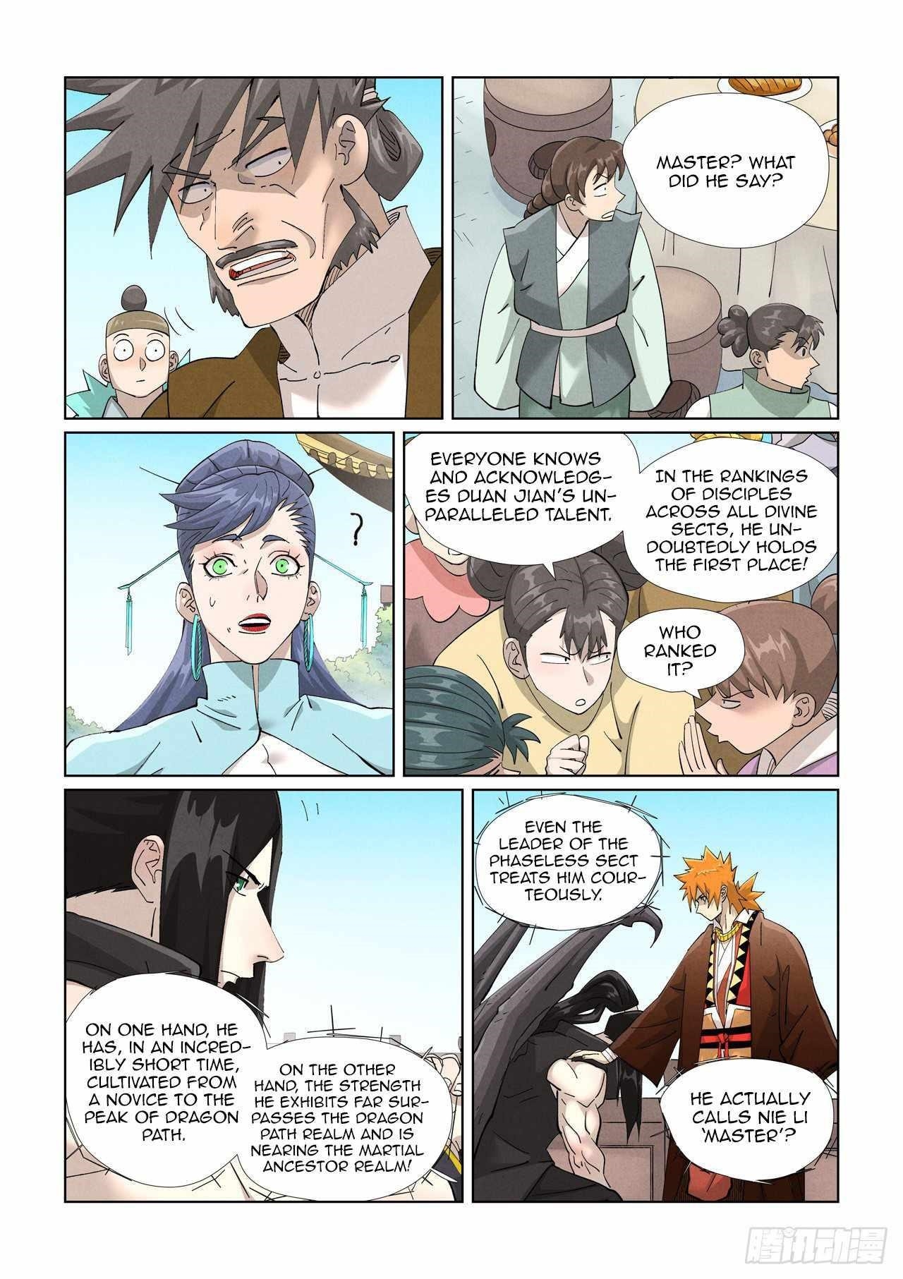 Tales of Demons and Gods chapter 447.1 page 1