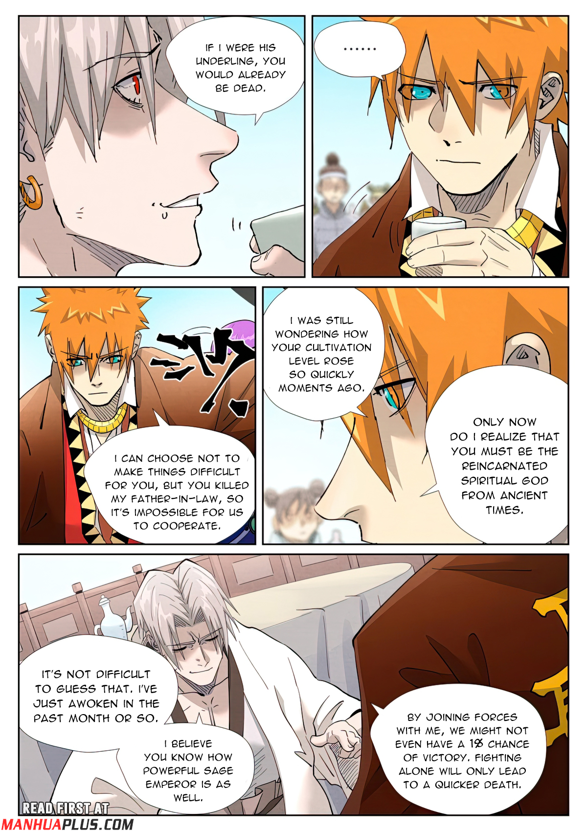 Tales of Demons and Gods chapter 447.6 page 4