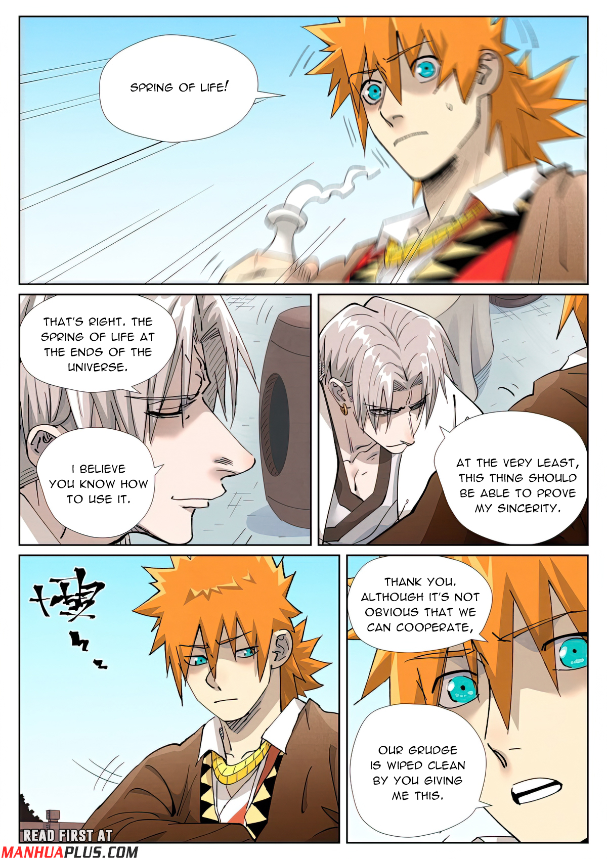 Tales of Demons and Gods chapter 447.6 page 6