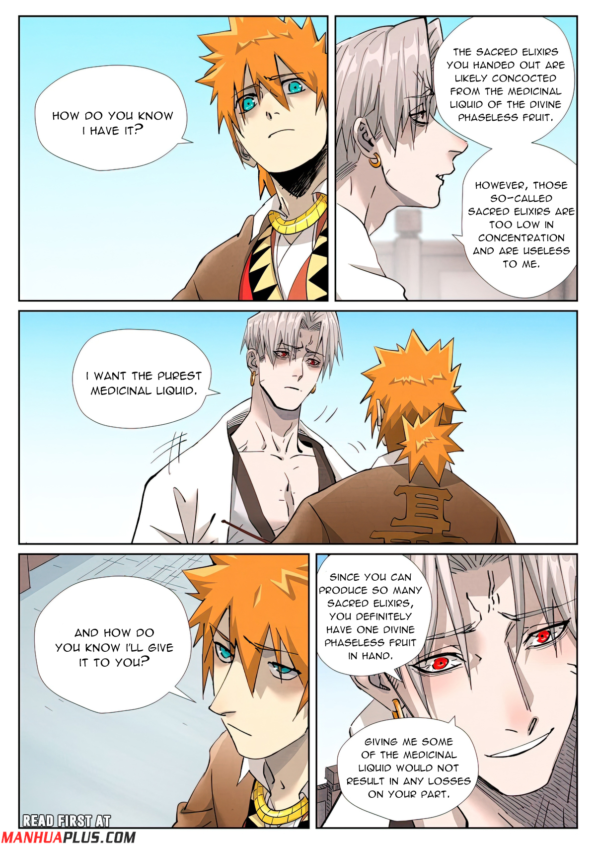 Tales of Demons and Gods chapter 447.6 page 8