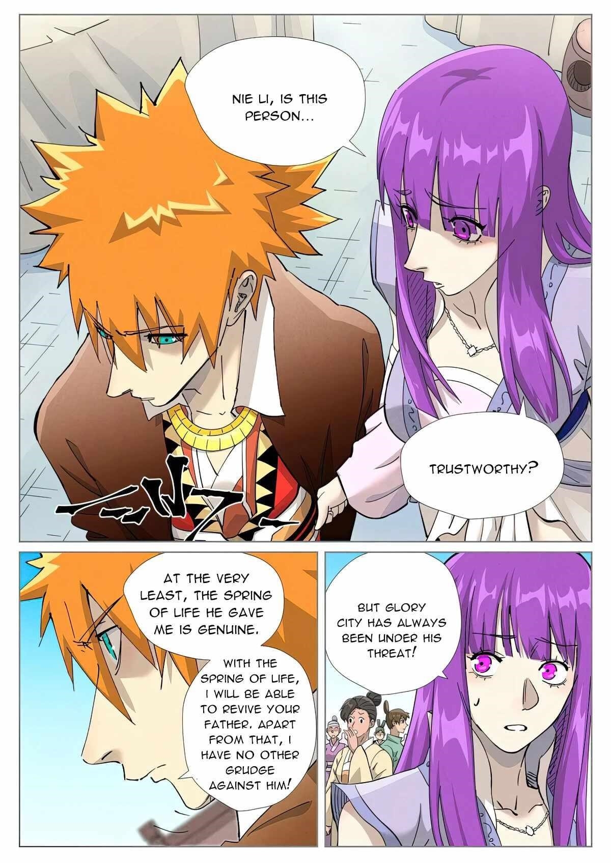 Tales of Demons and Gods chapter 448.1 page 1