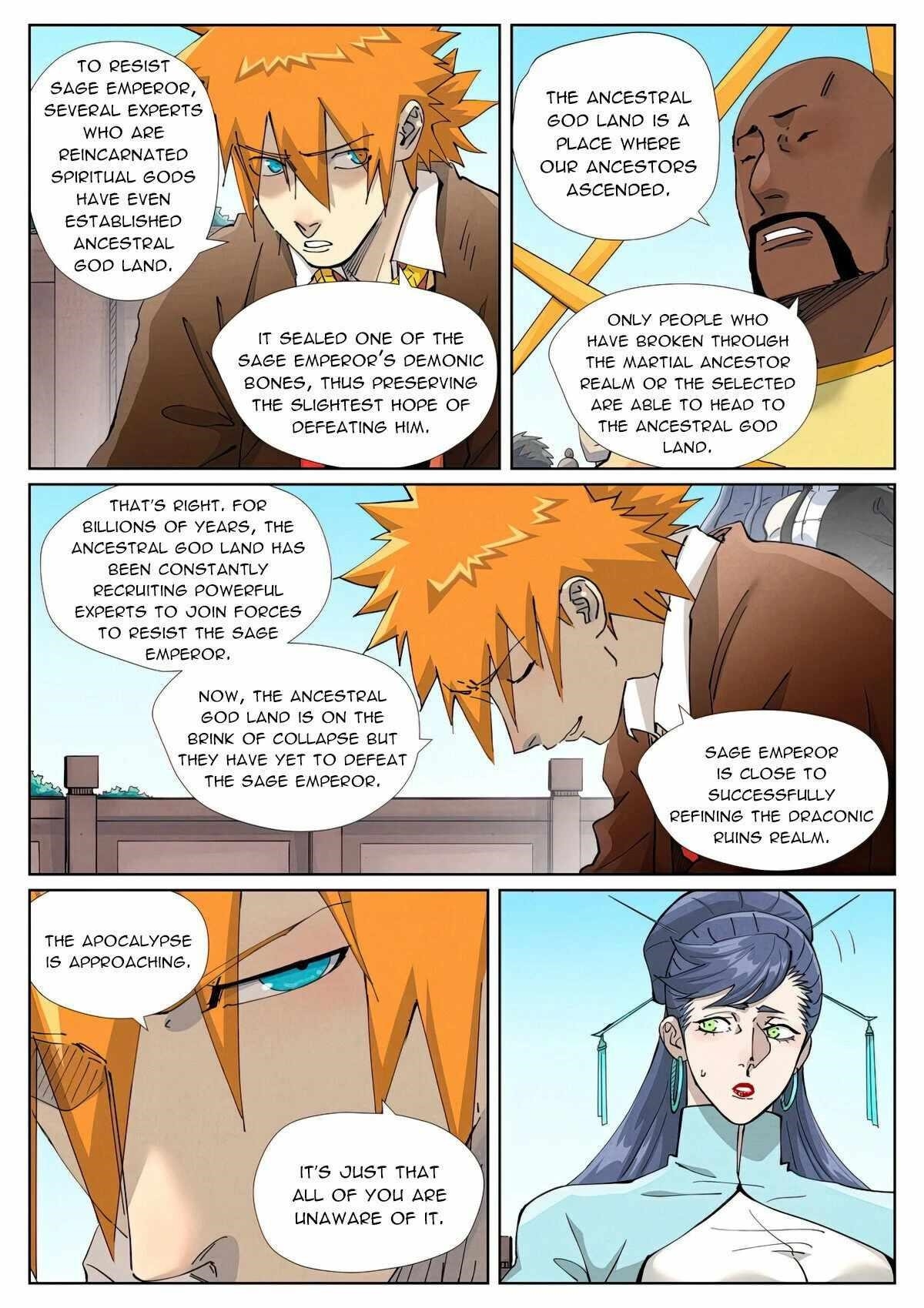 Tales of Demons and Gods chapter 449.1 page 3