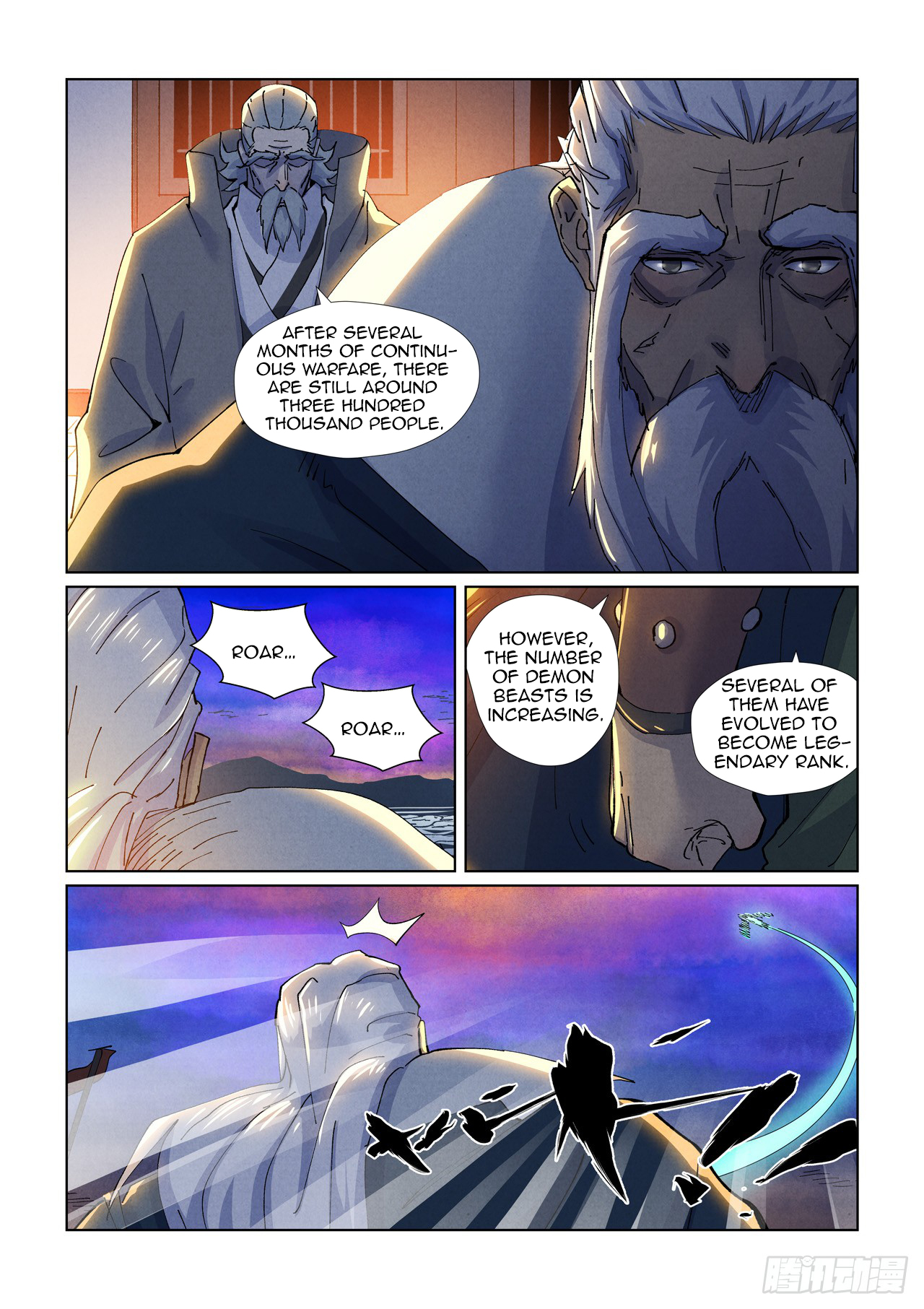 Tales of Demons and Gods chapter 449.5 page 9