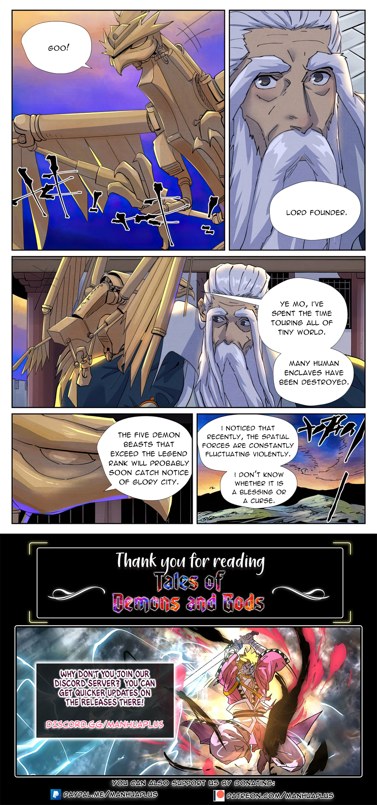 Tales of Demons and Gods chapter 449.6 page 9