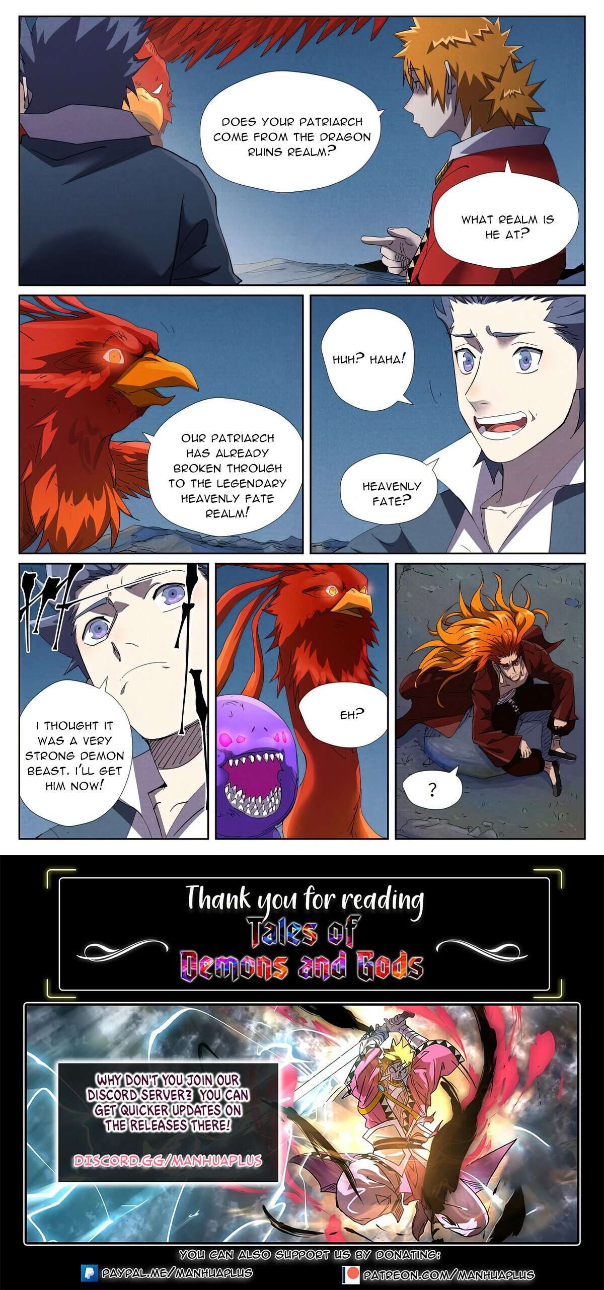 Tales of Demons and Gods chapter 453.6 page 9