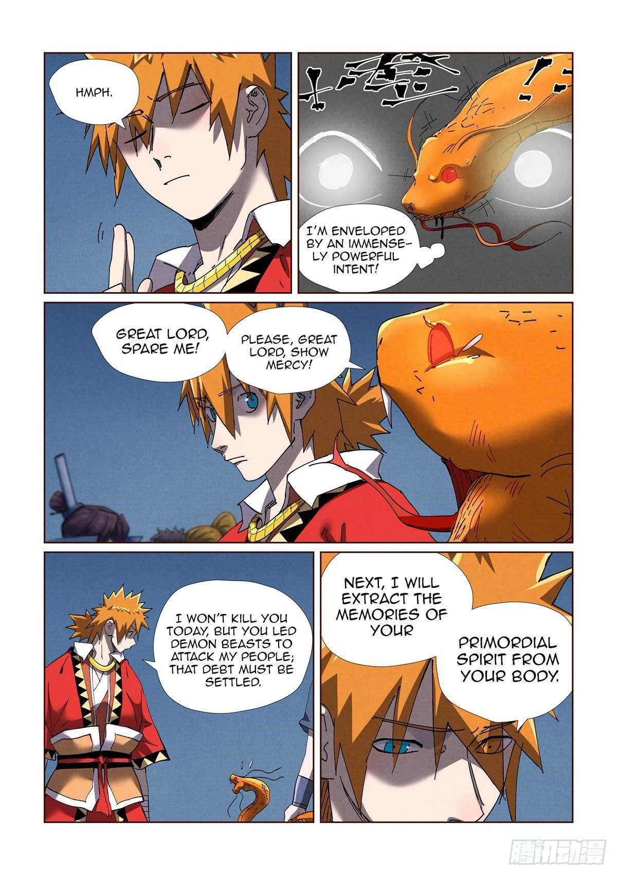 Tales of Demons and Gods chapter 454.5 page 1