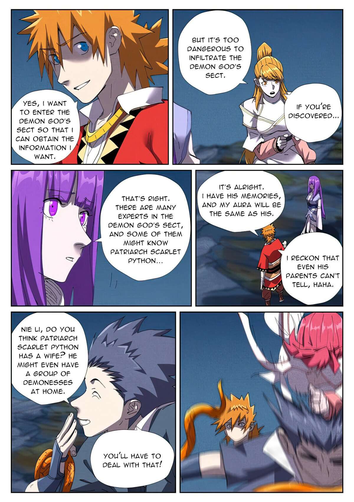 Tales of Demons and Gods chapter 454.6 page 5