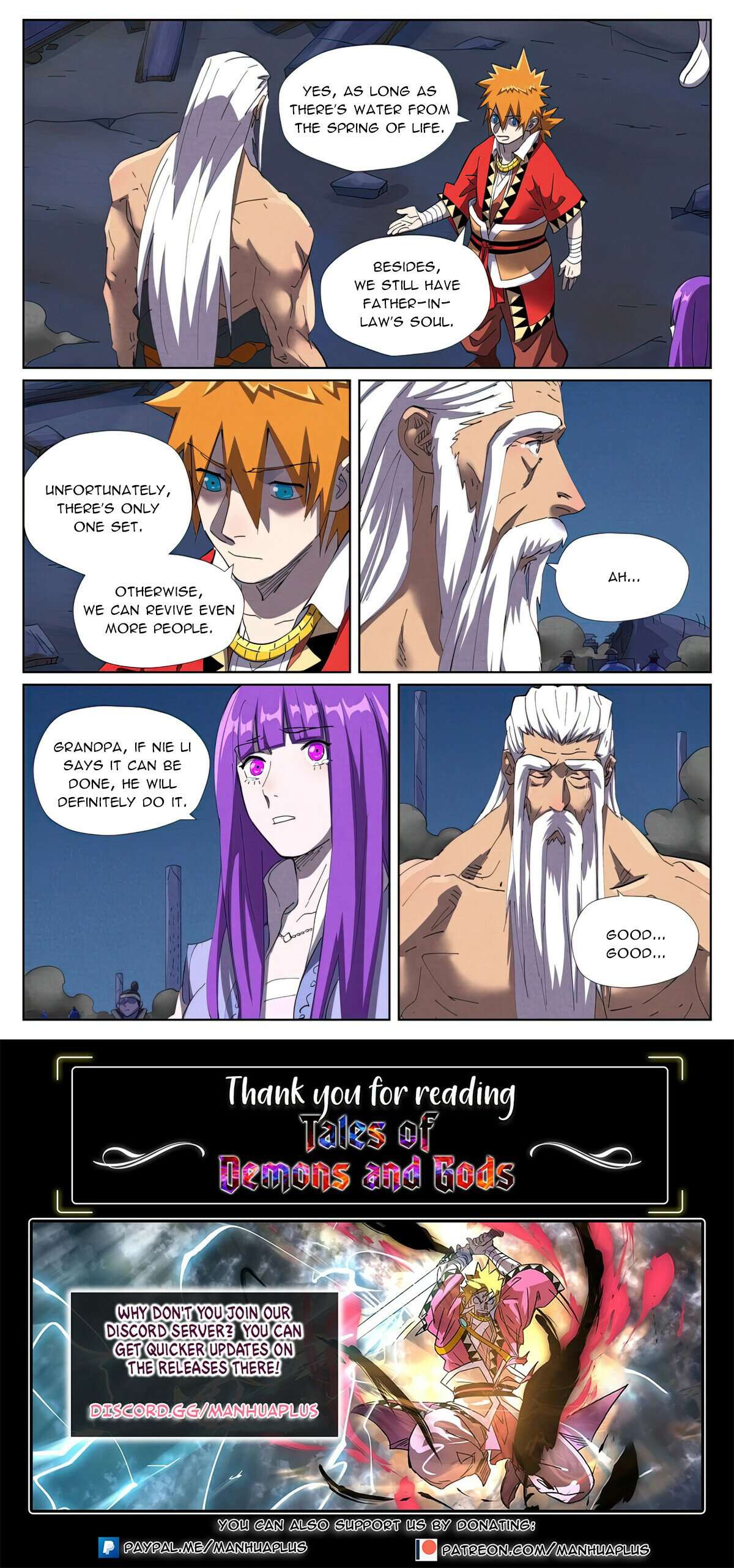 Tales of Demons and Gods chapter 454.6 page 9