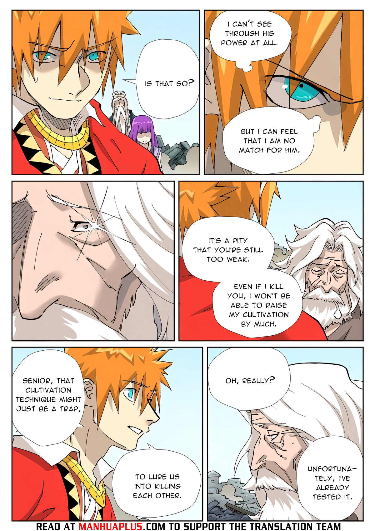 Tales of Demons and Gods chapter 457.6 page 7