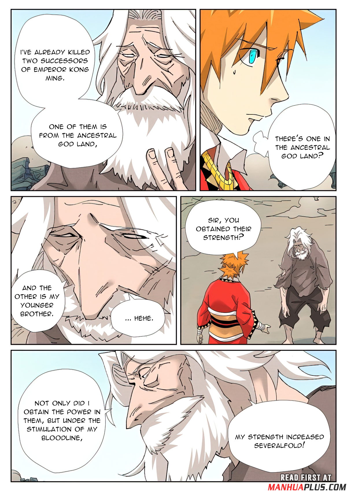 Tales of Demons and Gods chapter 457.6 page 8