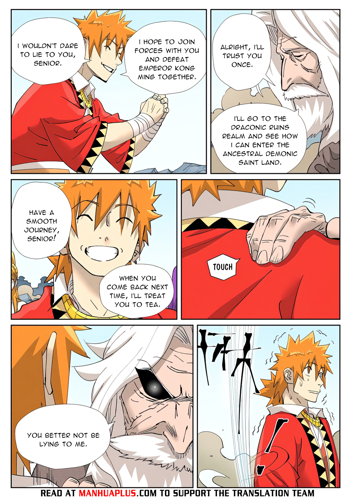 Tales of Demons and Gods chapter 458.6 page 3