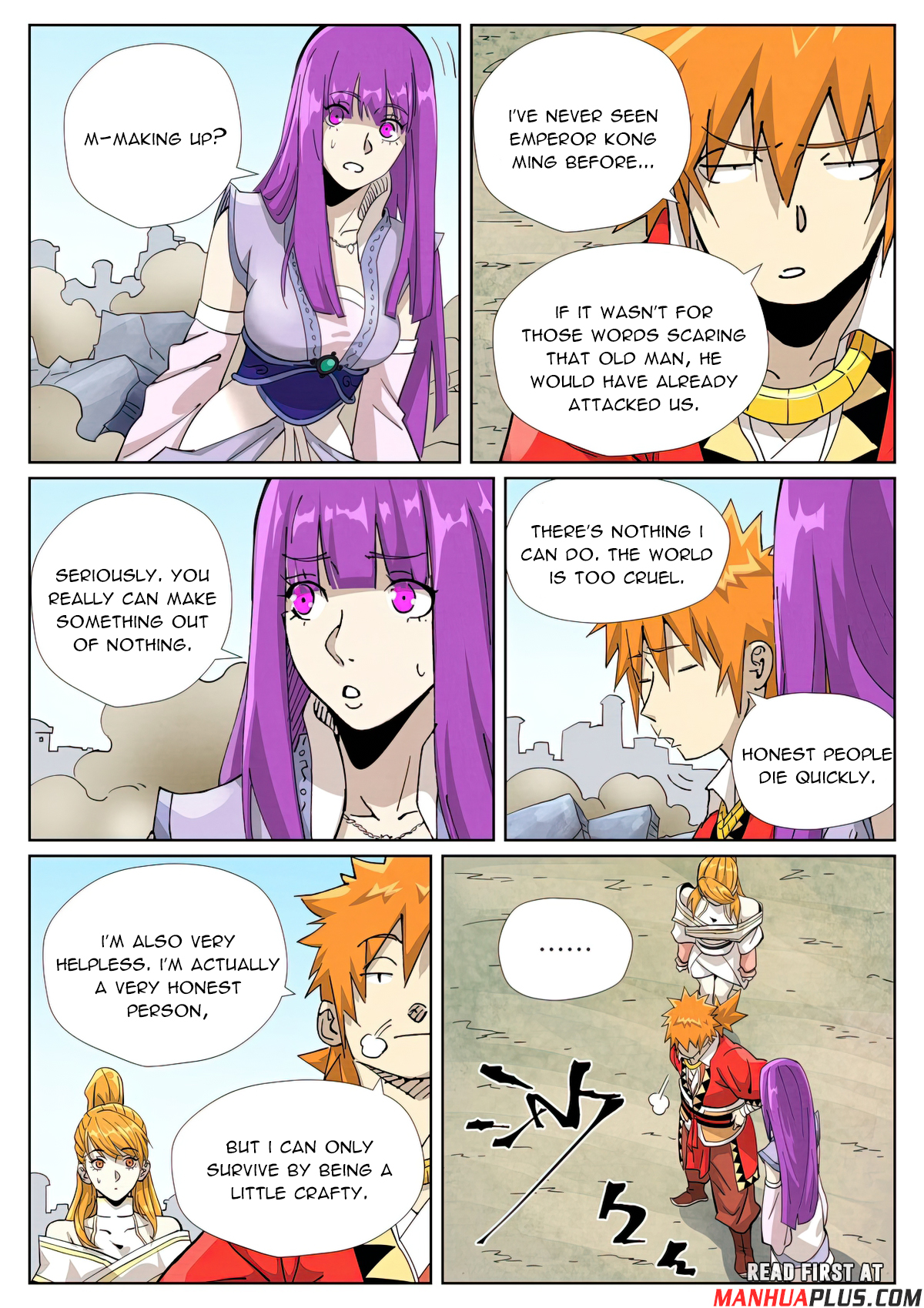 Tales of Demons and Gods chapter 458.6 page 8