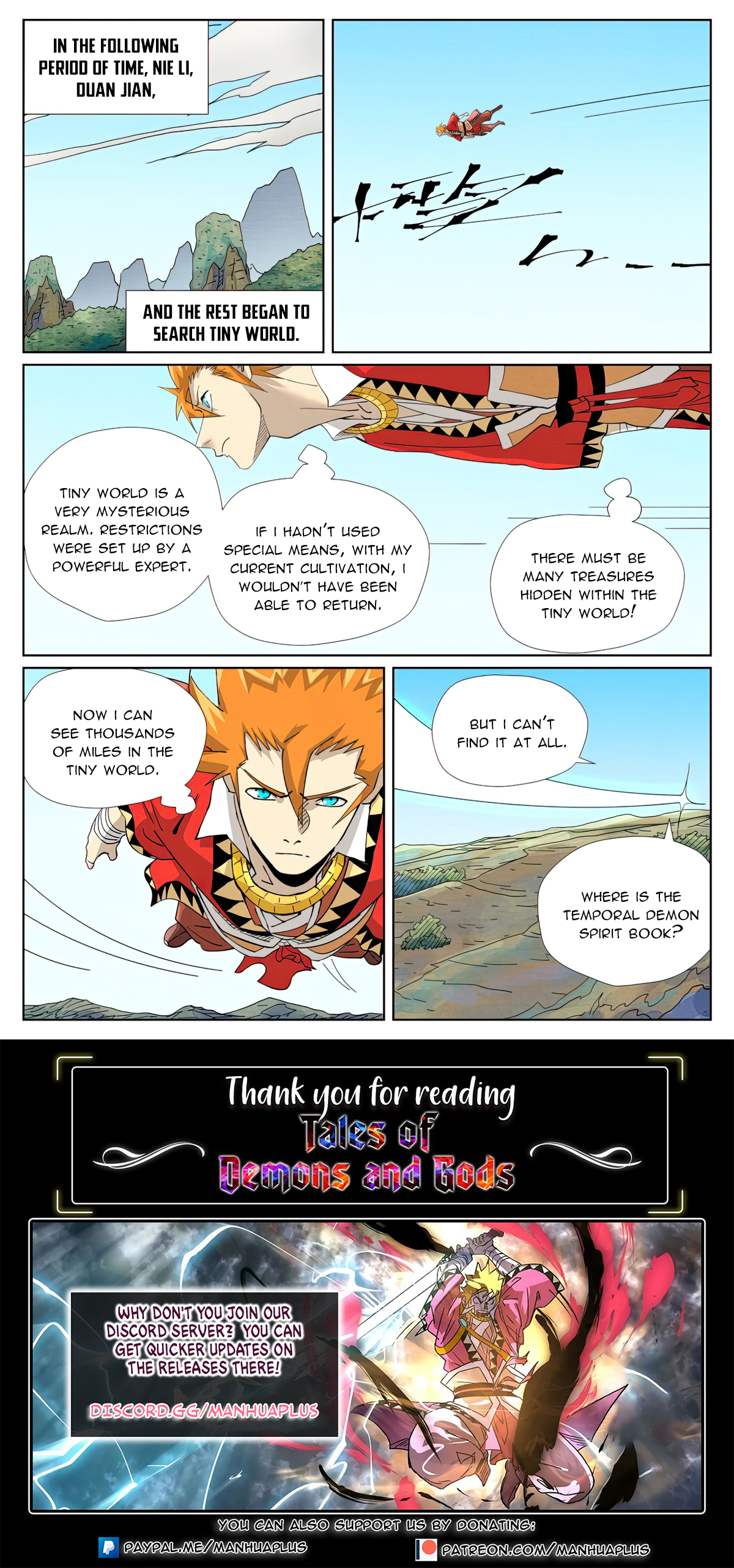 Tales of Demons and Gods chapter 458.6 page 9