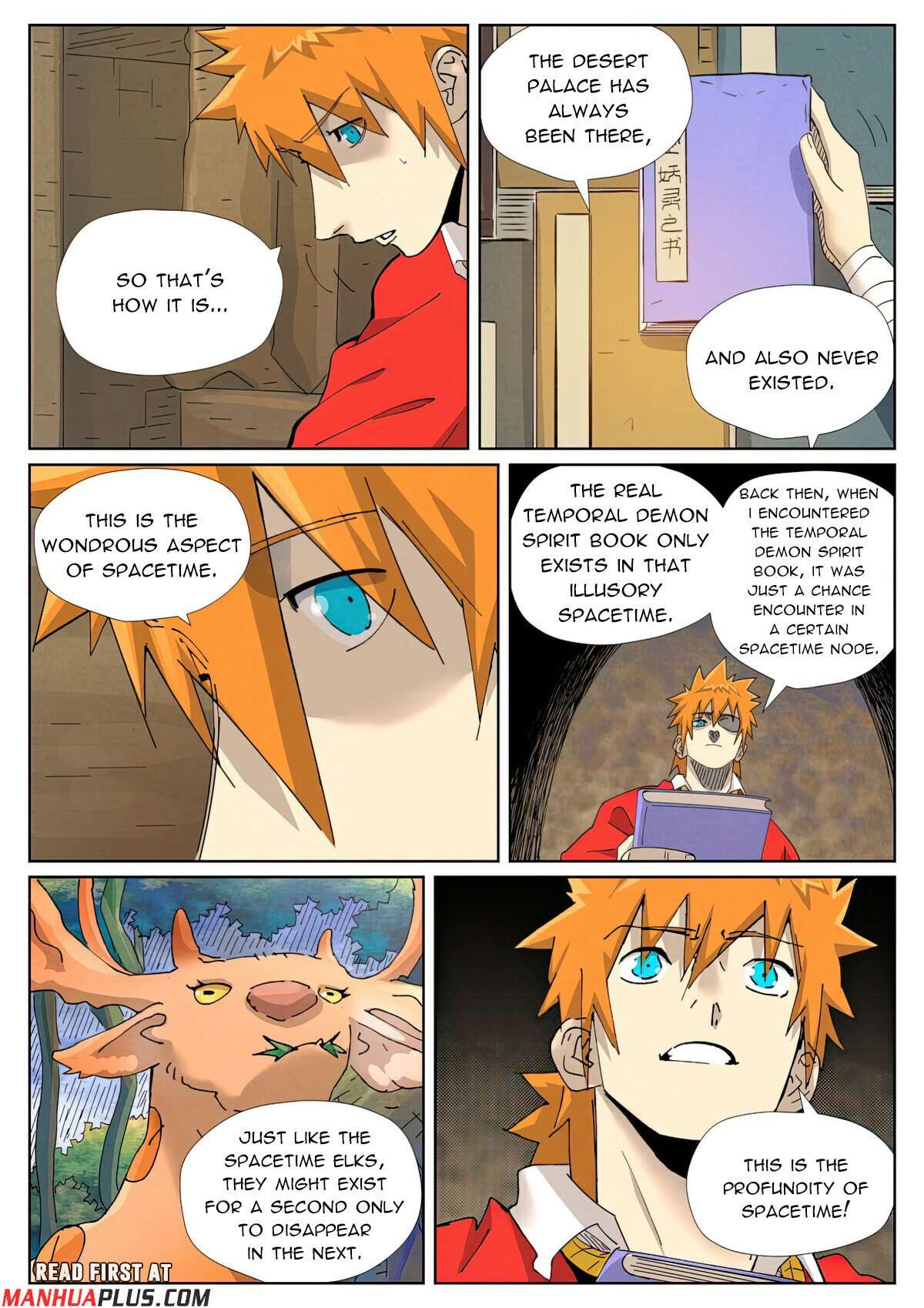 Tales of Demons and Gods chapter 460.6 page 8