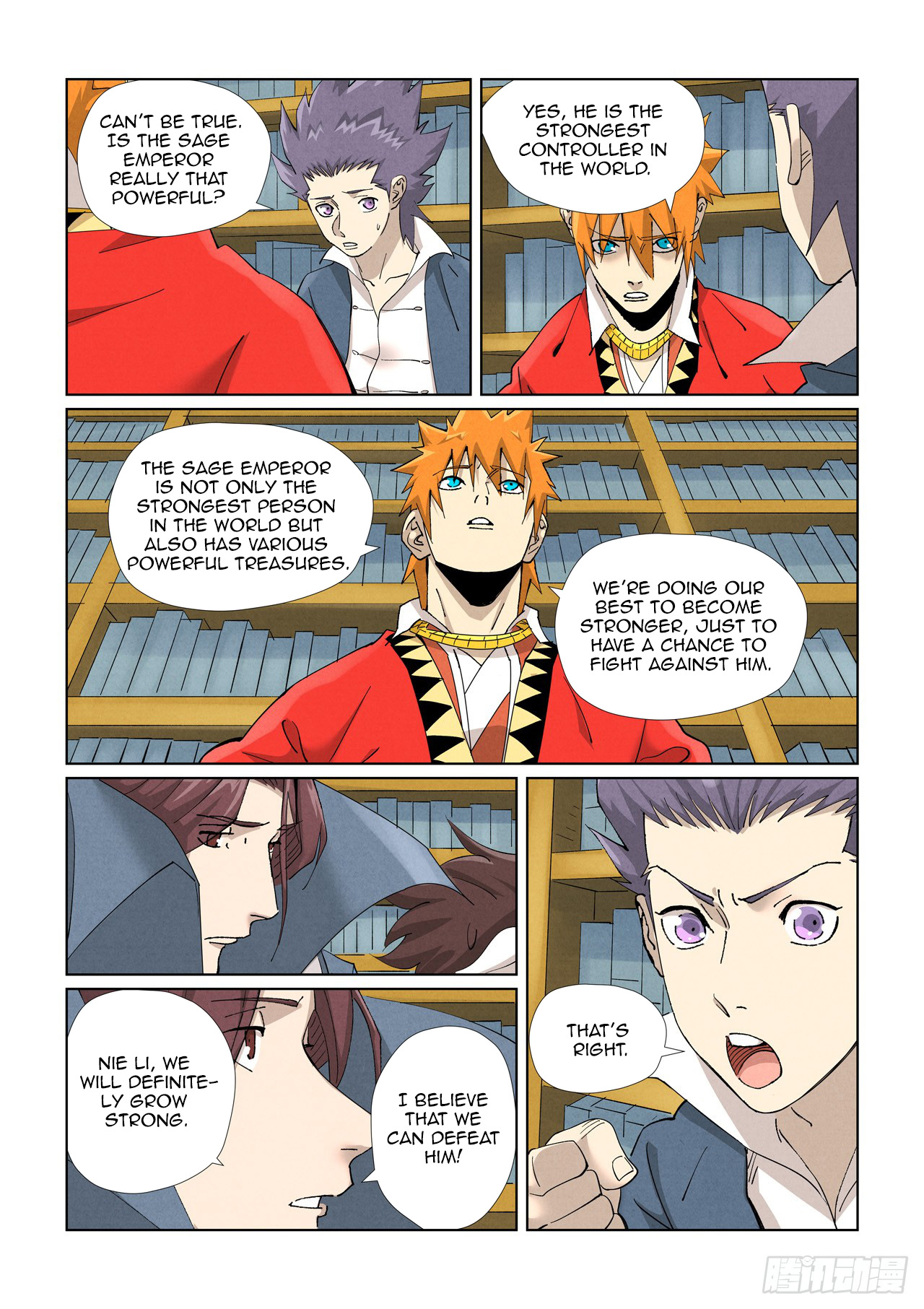 Tales of Demons and Gods chapter 461.5 page 9