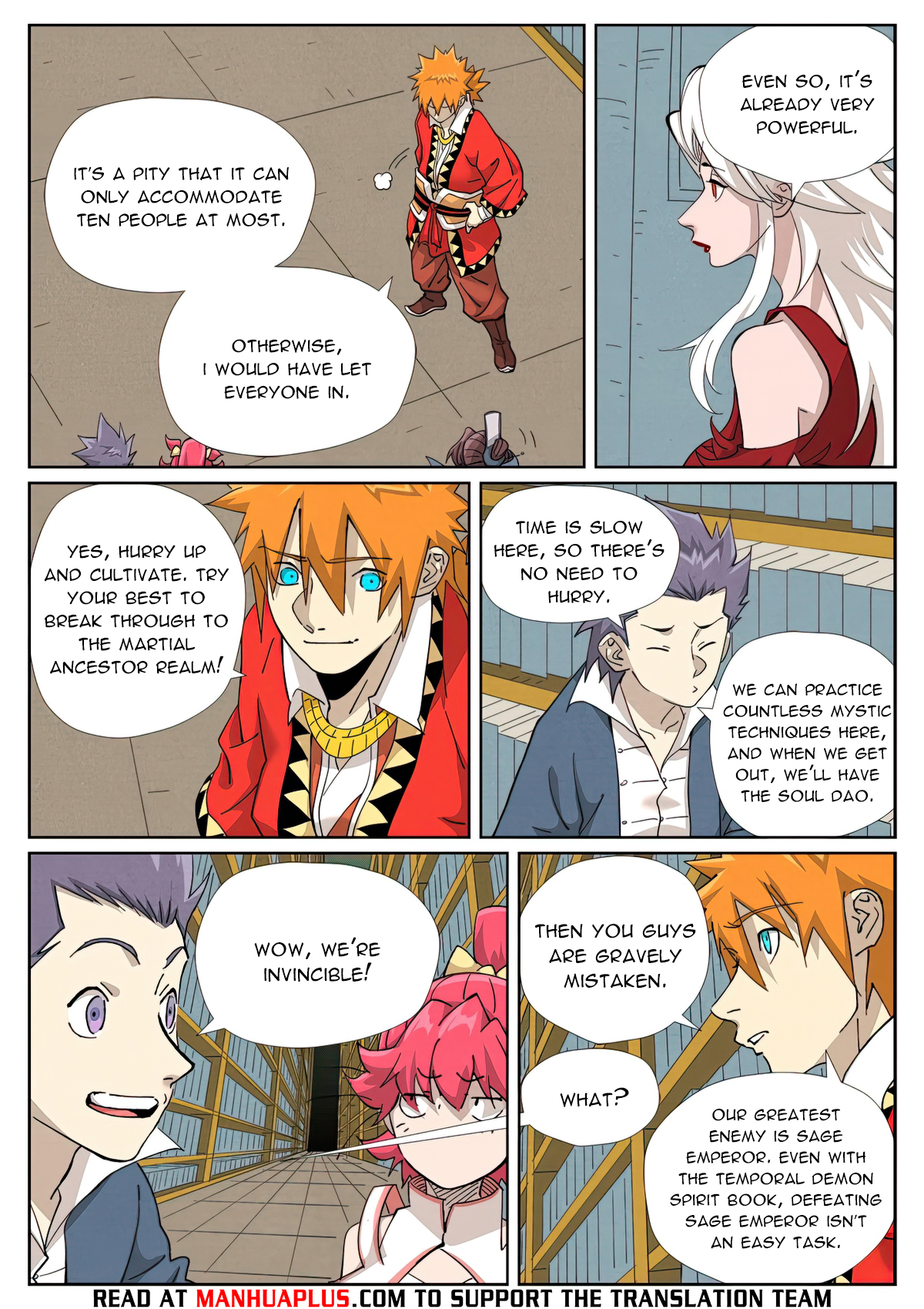 Tales of Demons and Gods chapter 461.6 page 7