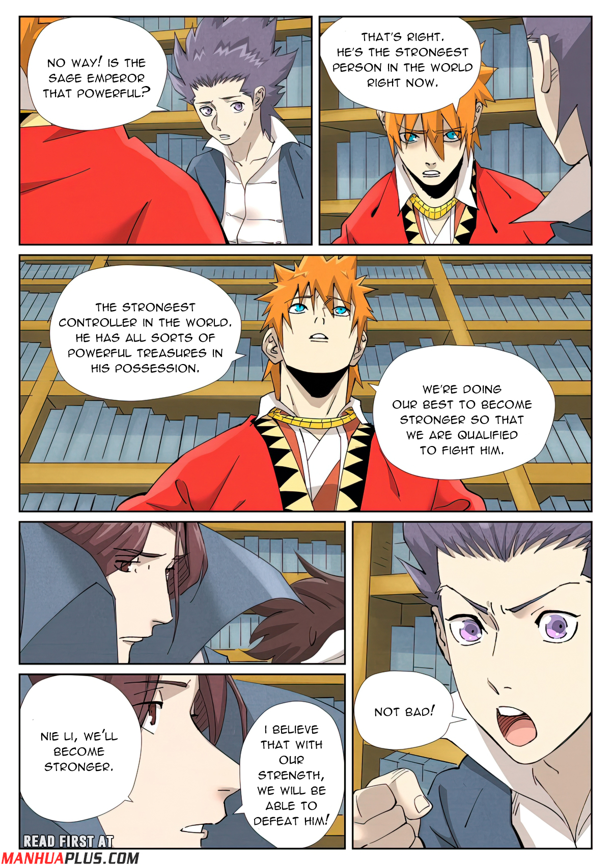 Tales of Demons and Gods chapter 461.6 page 8