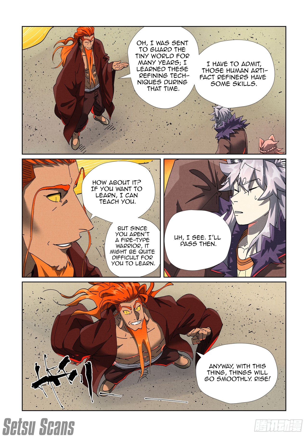 Tales of Demons and Gods chapter 480.1 page 8