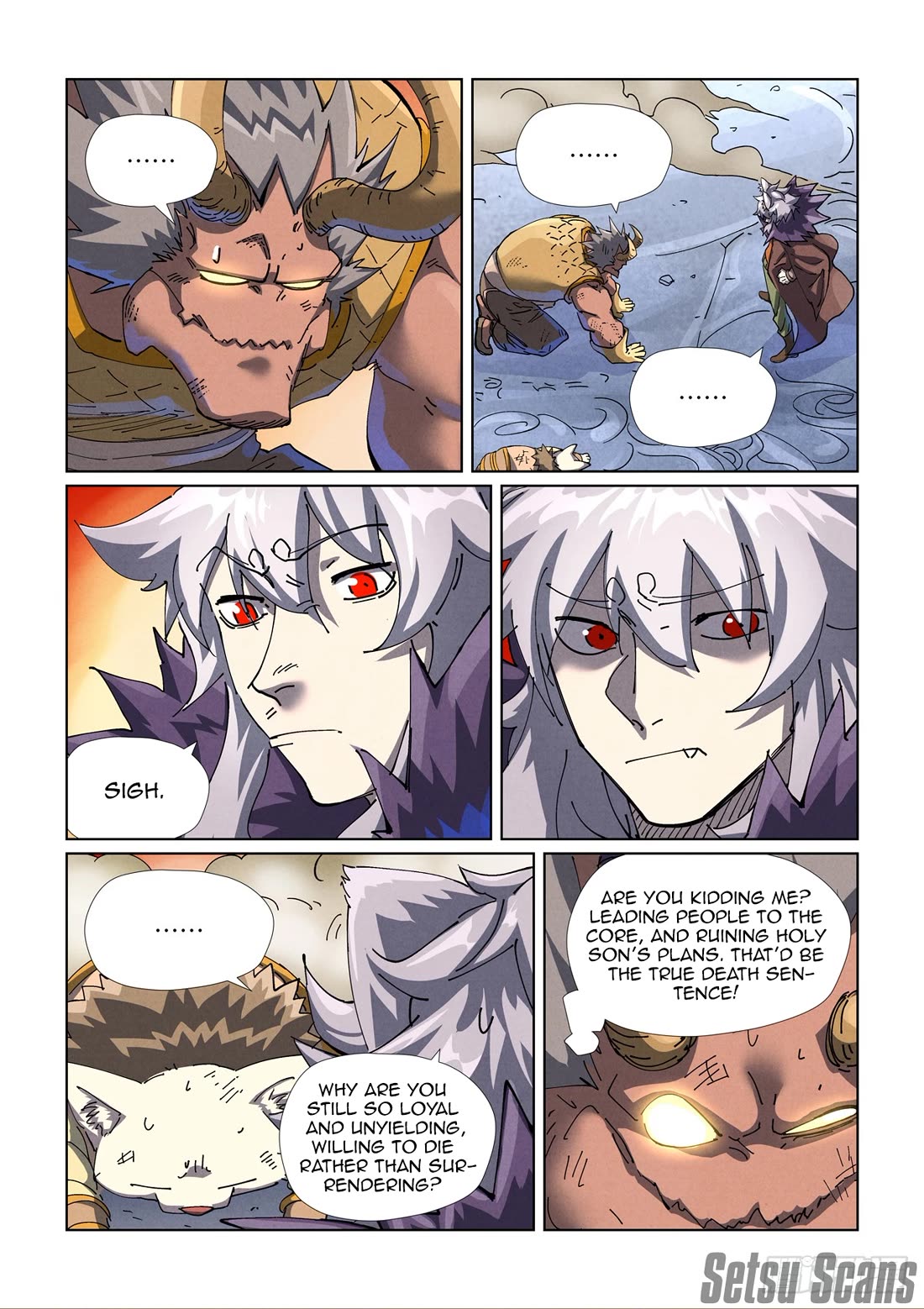 Tales of Demons and Gods chapter 483.5 page 8