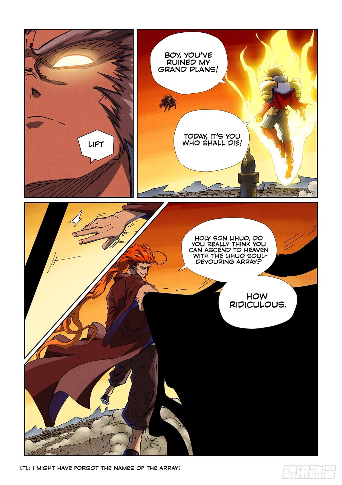 Tales of Demons and Gods chapter 490.1 page 7