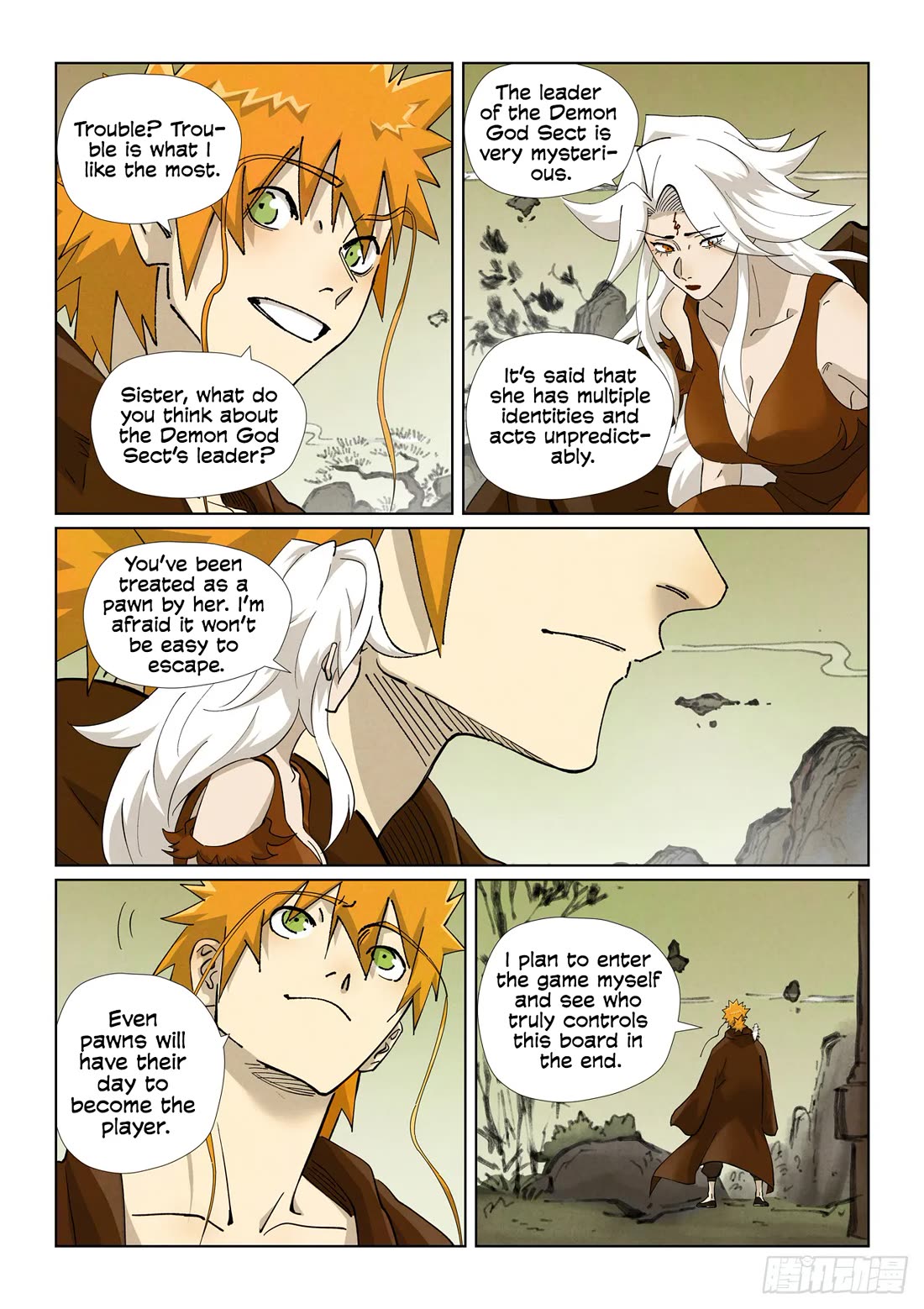 Tales of Demons and Gods chapter 495.1 page 7