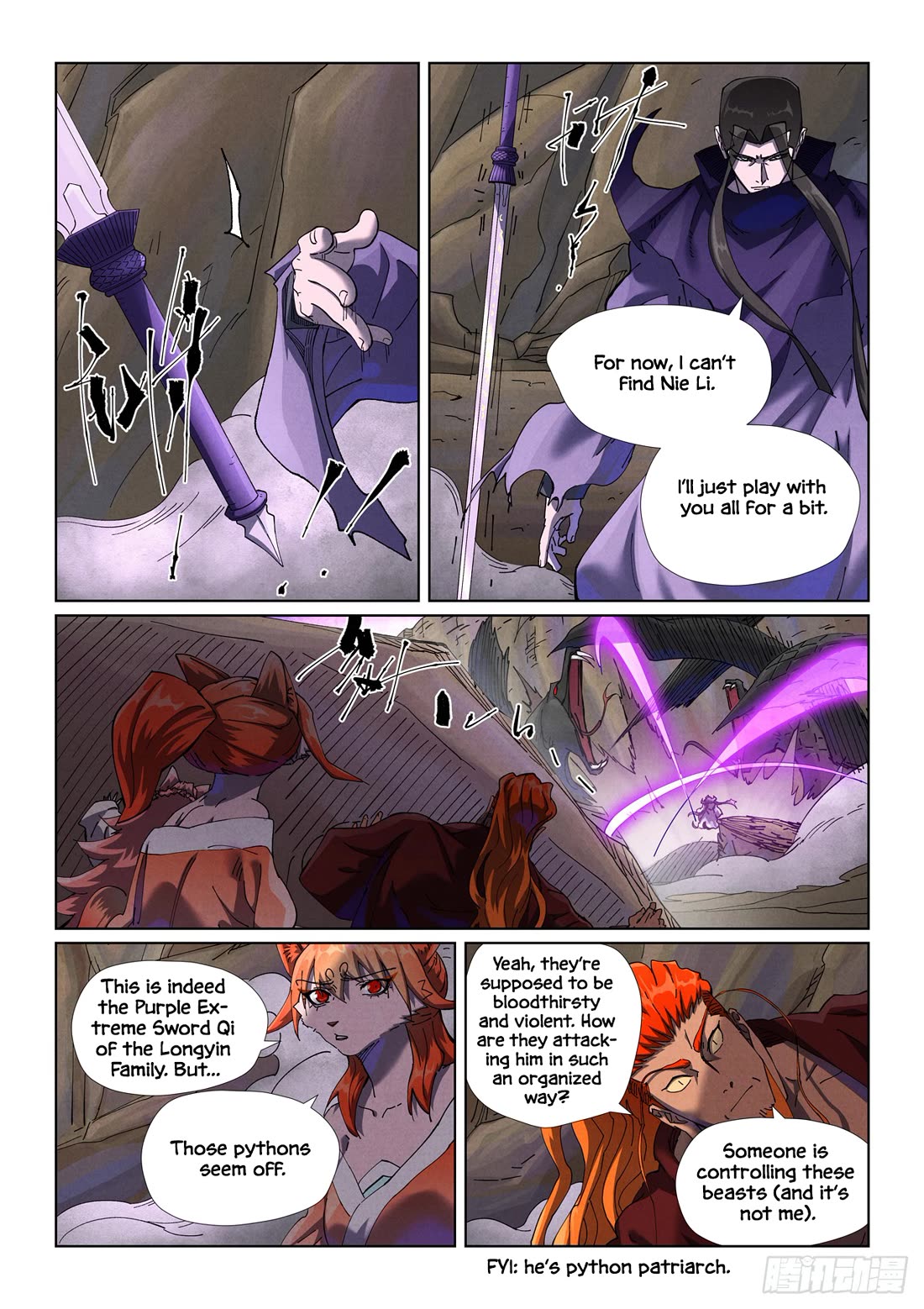 Tales of Demons and Gods chapter 500.1 page 8