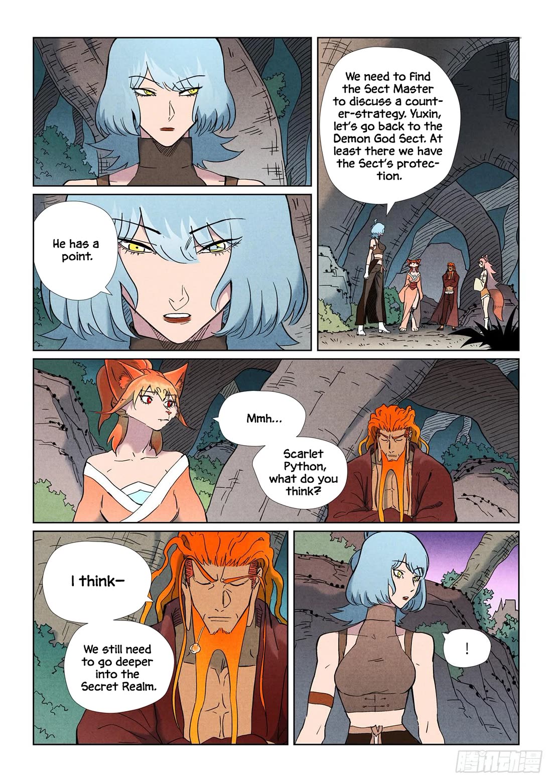 Tales of Demons and Gods chapter 507.1 page 7