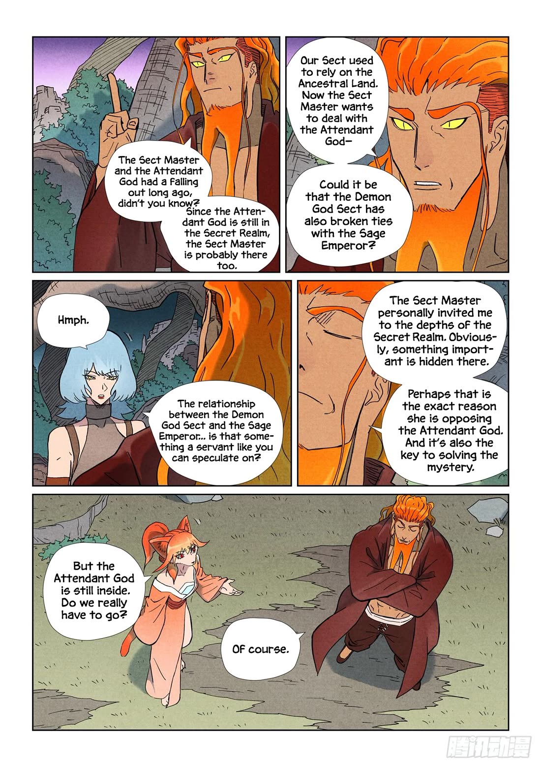 Tales of Demons and Gods chapter 507.1 page 8