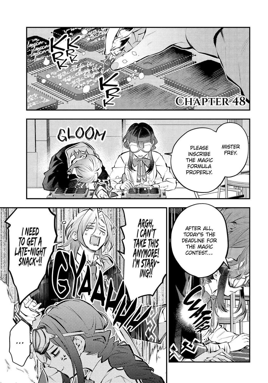 Tales of Reincarnation in Maydare - The World's Worst Witch chapter 48 page 1