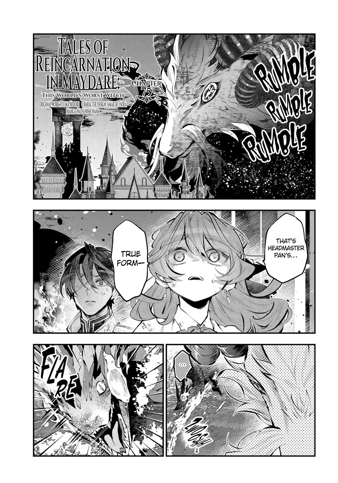 Tales of Reincarnation in Maydare - The World's Worst Witch chapter 75 page 1