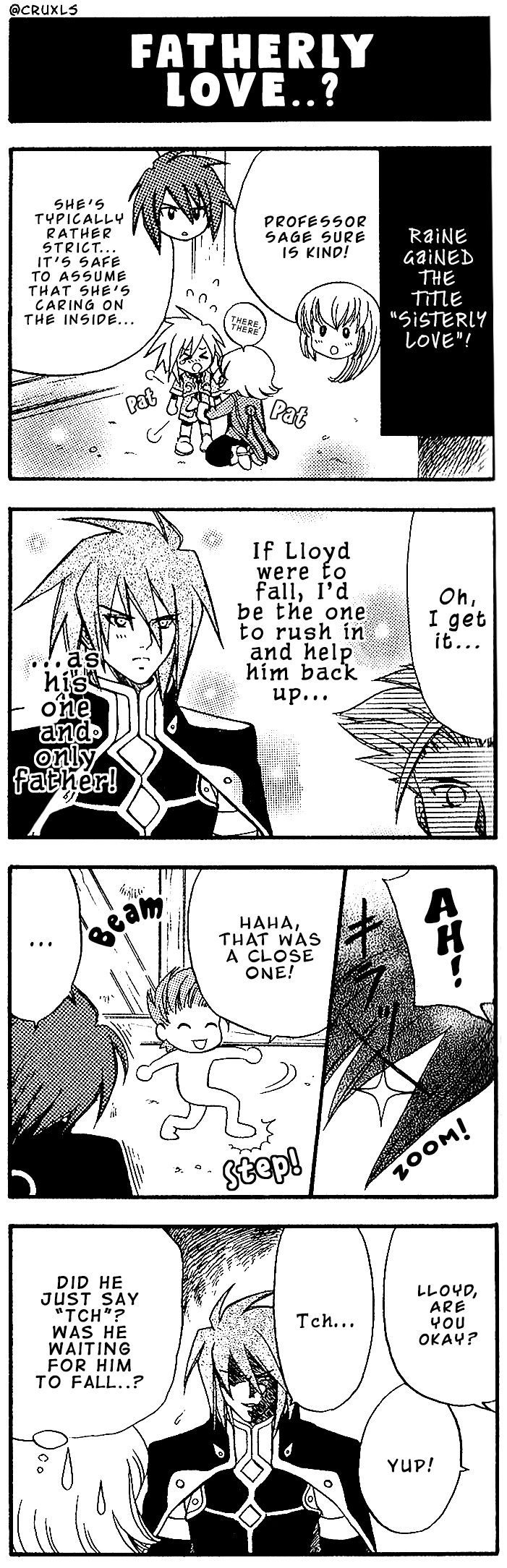 Tales of Symphonia 4koma Kings chapter 14 page 1